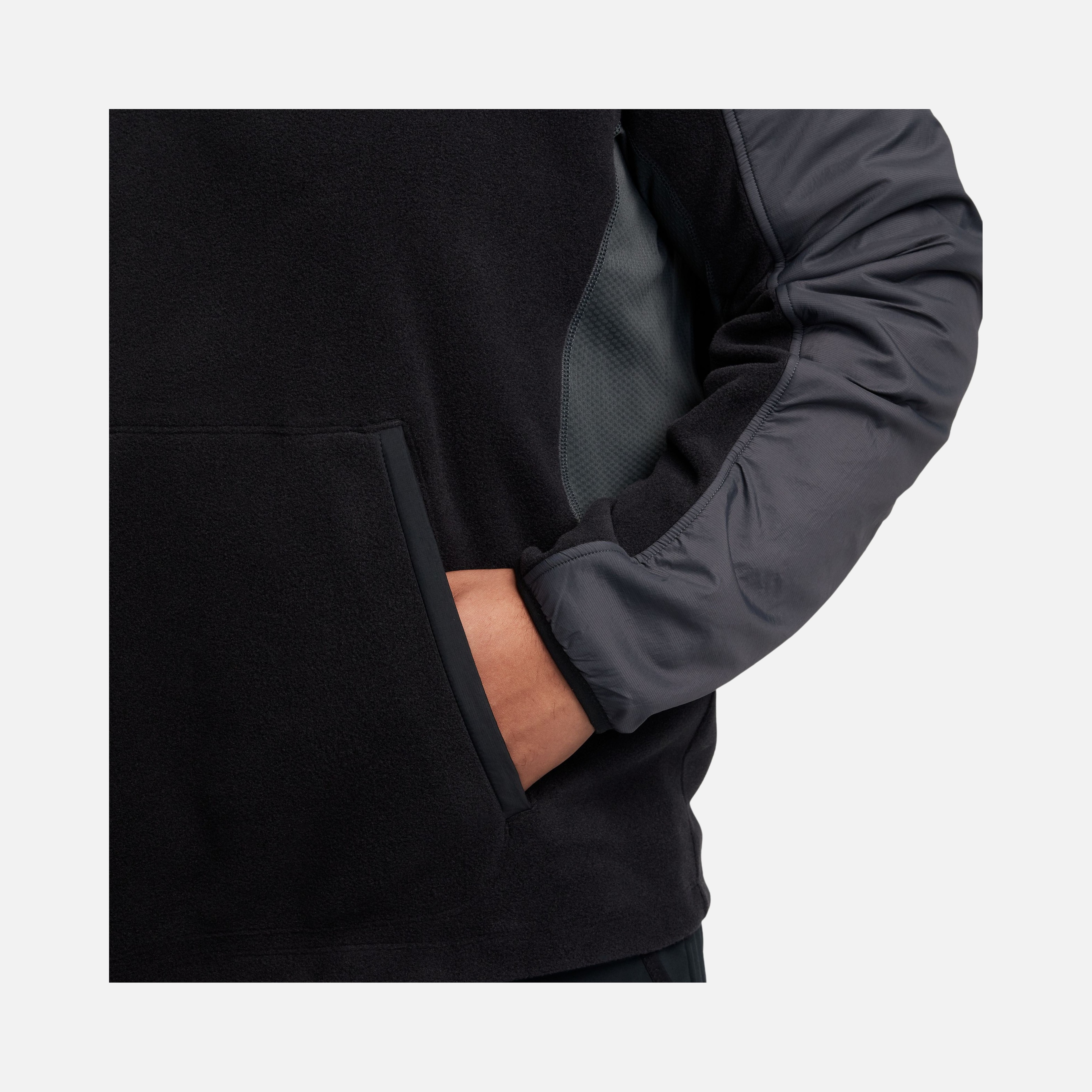 Nike Trail Polartec® 1/4-Zip Fleece Running Long-Sleeve Erkek