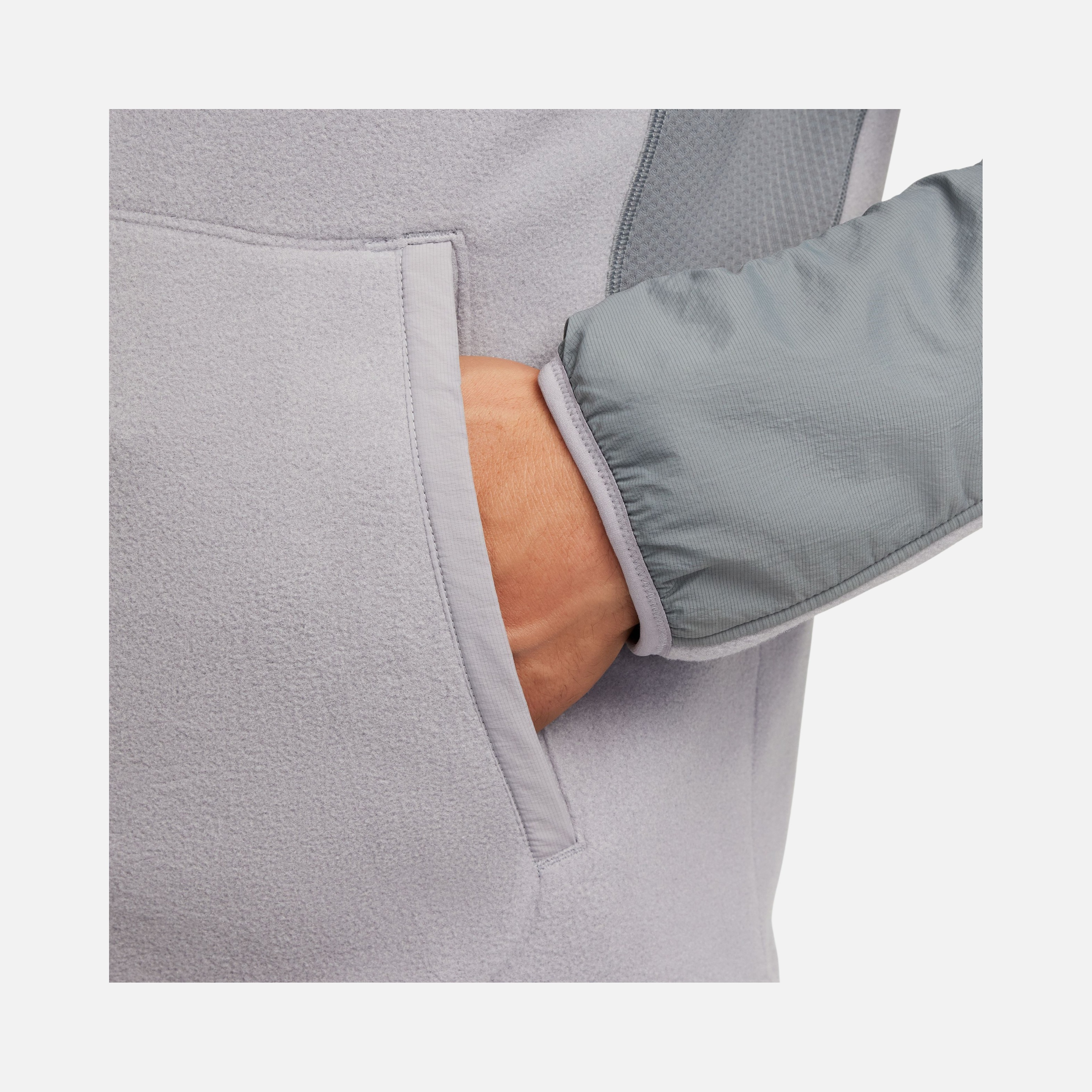 Nike Trail Polartec® 1/4-Zip Fleece Running Long-Sleeve Erkek