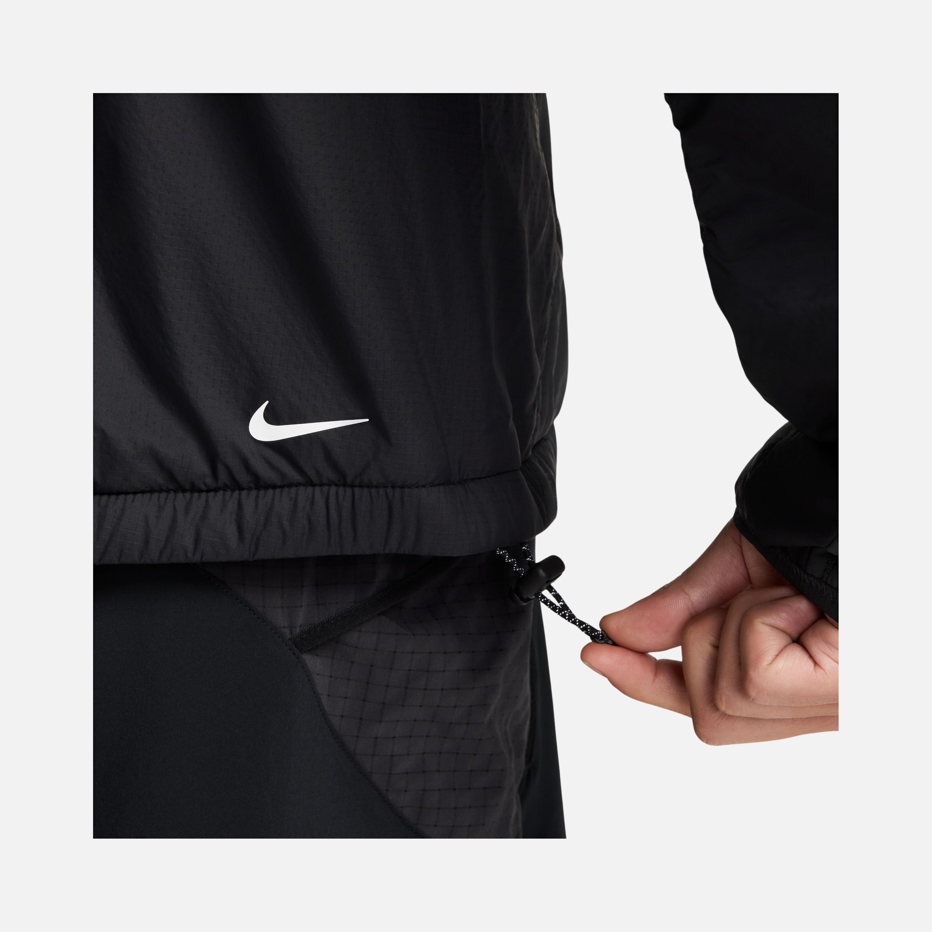 Nike Trail PrimaLoft® Thermoplume Therma-Fit Running Full-Zip Hoodie Erkek Ceket