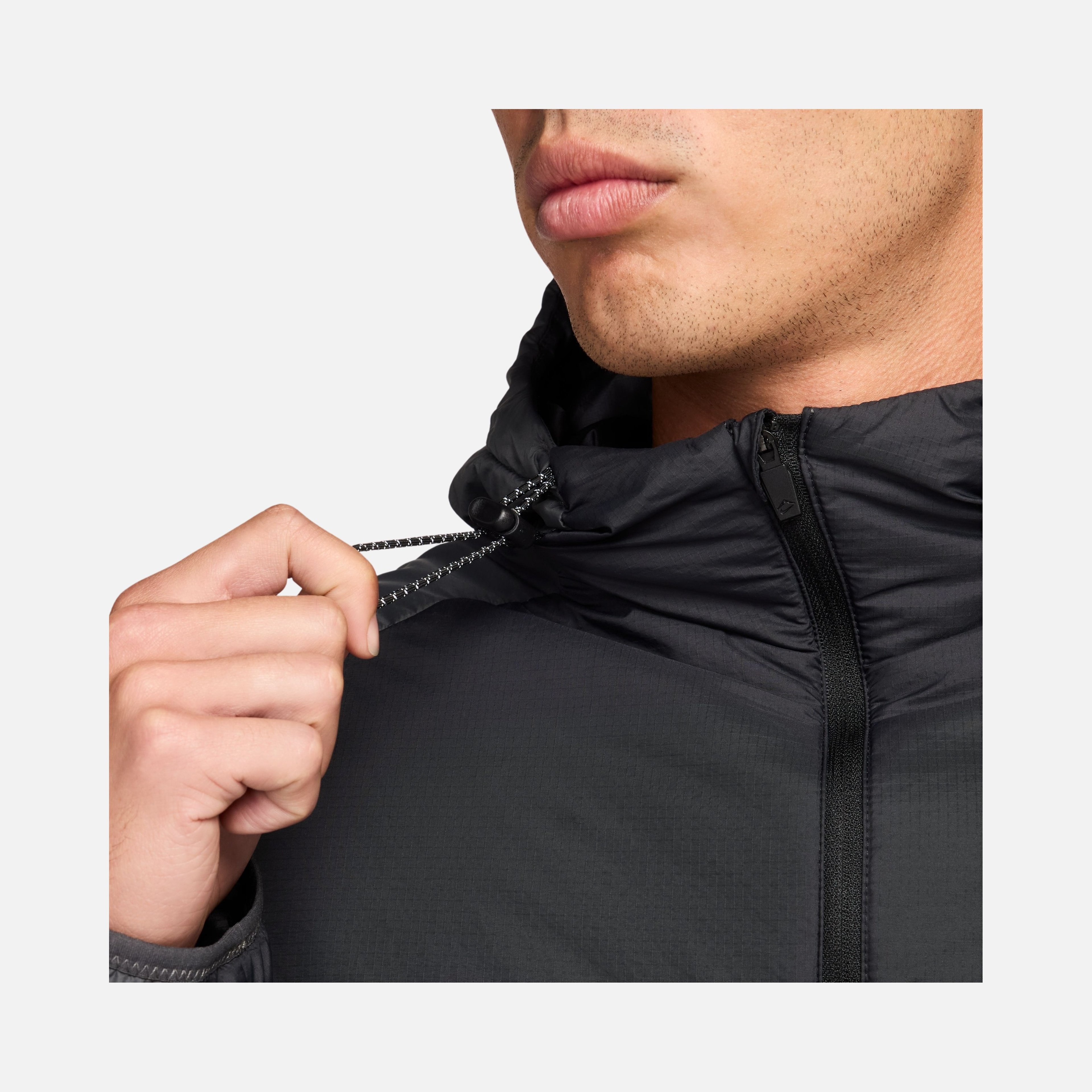 Nike Trail PrimaLoft® Thermoplume Therma-Fit Running Full-Zip Hoodie Erkek Ceket
