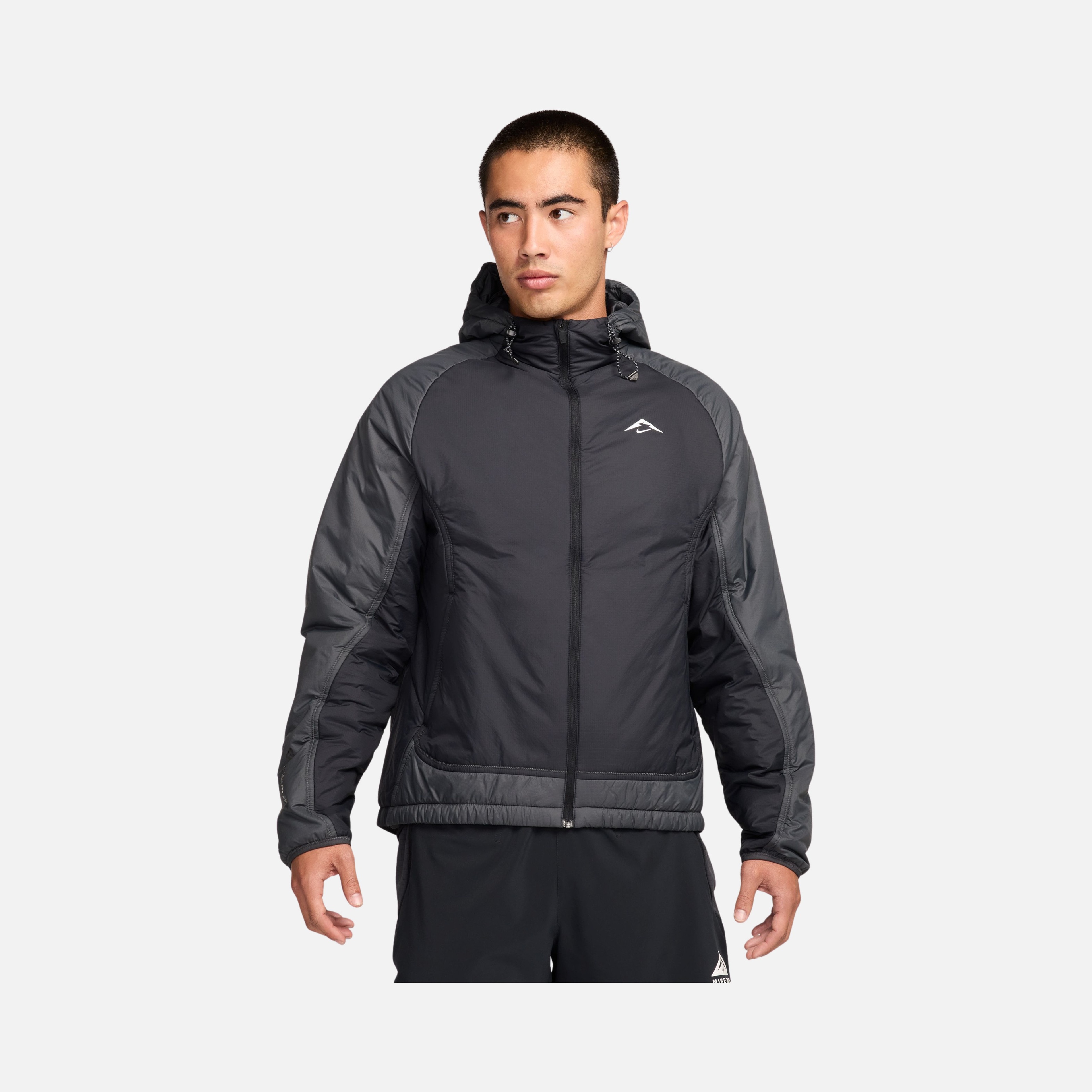 Nike Trail PrimaLoft® Thermoplume Therma-Fit Running Full-Zip Hoodie Erkek Ceket