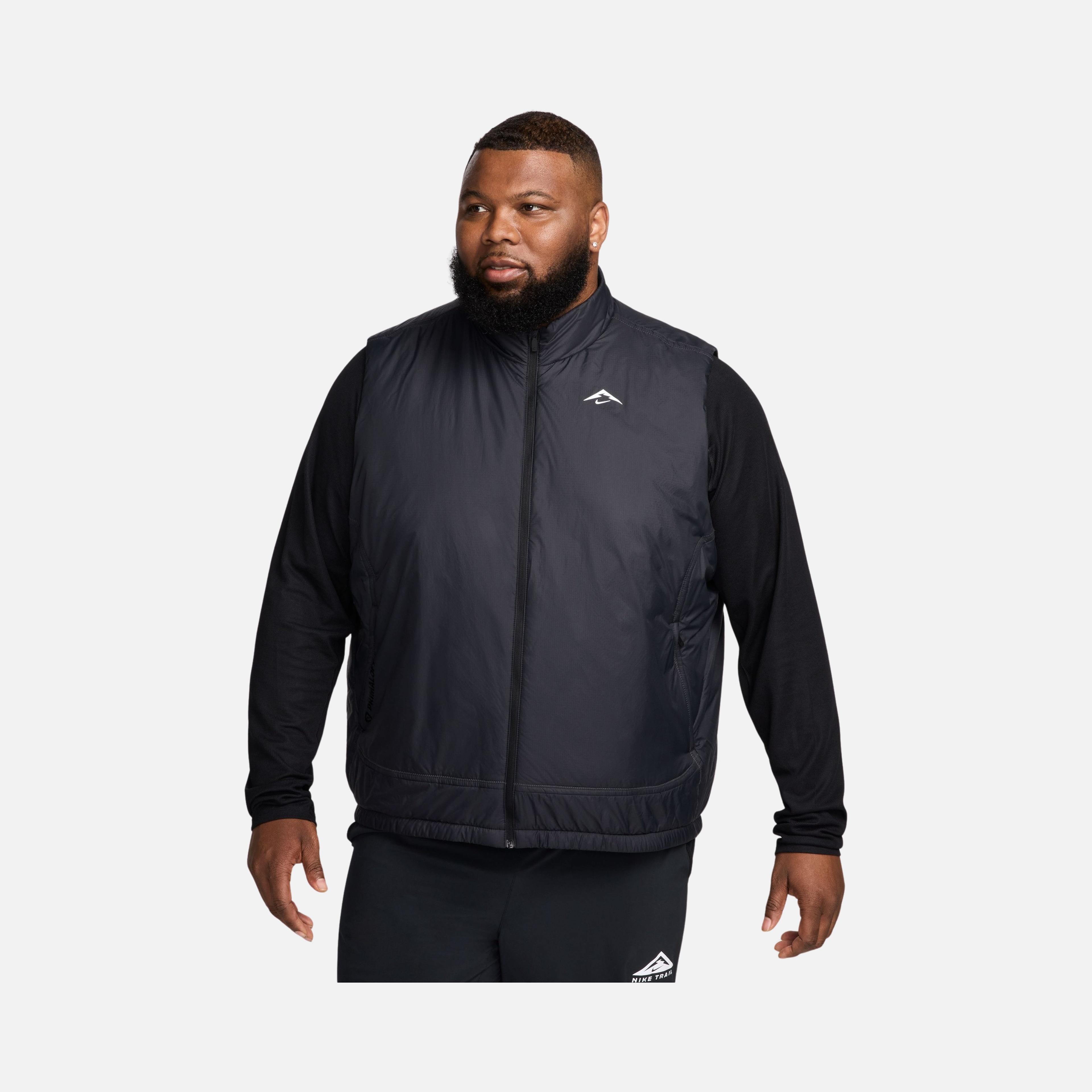 Nike Trail PrimaLoft® Thermoplume Therma-Fit Running Full-Zip Erkek Yelek