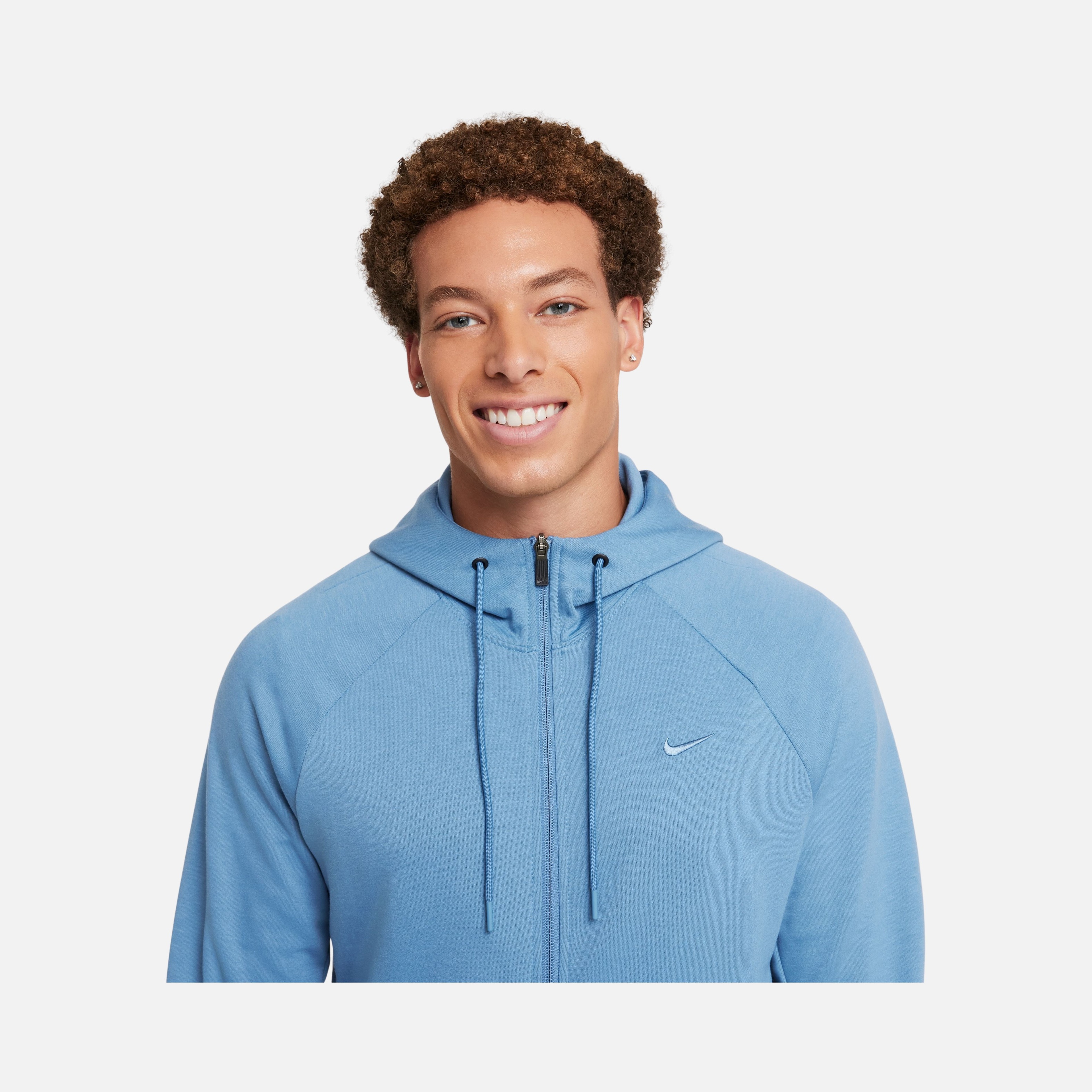 Nike Primary Dri-Fit UV Versatile Full-Zip Hoodie Erkek Sweatshirt