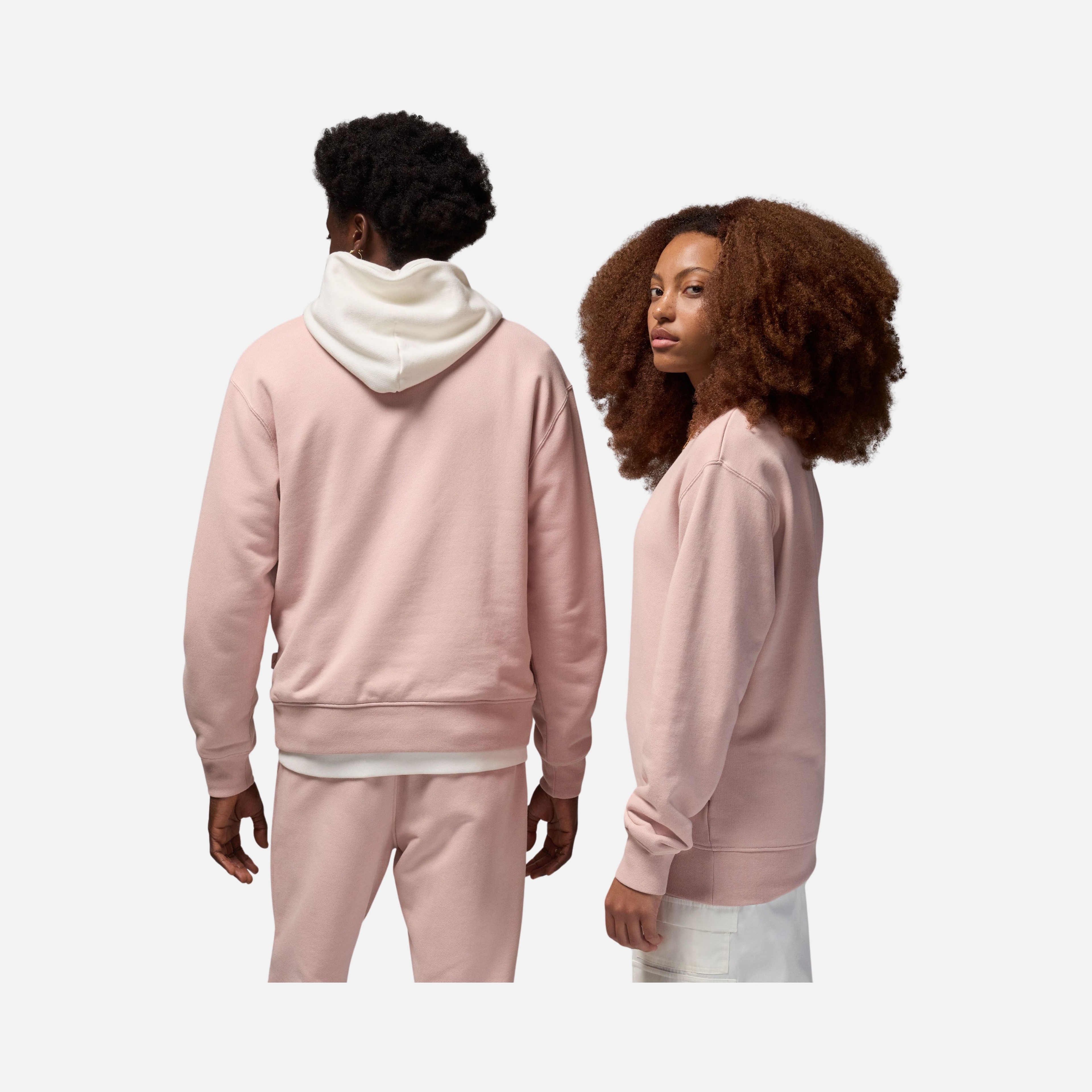 Nike Air Jordan Wordmark Fleece Crew-Neck Erkek Sweatshirt