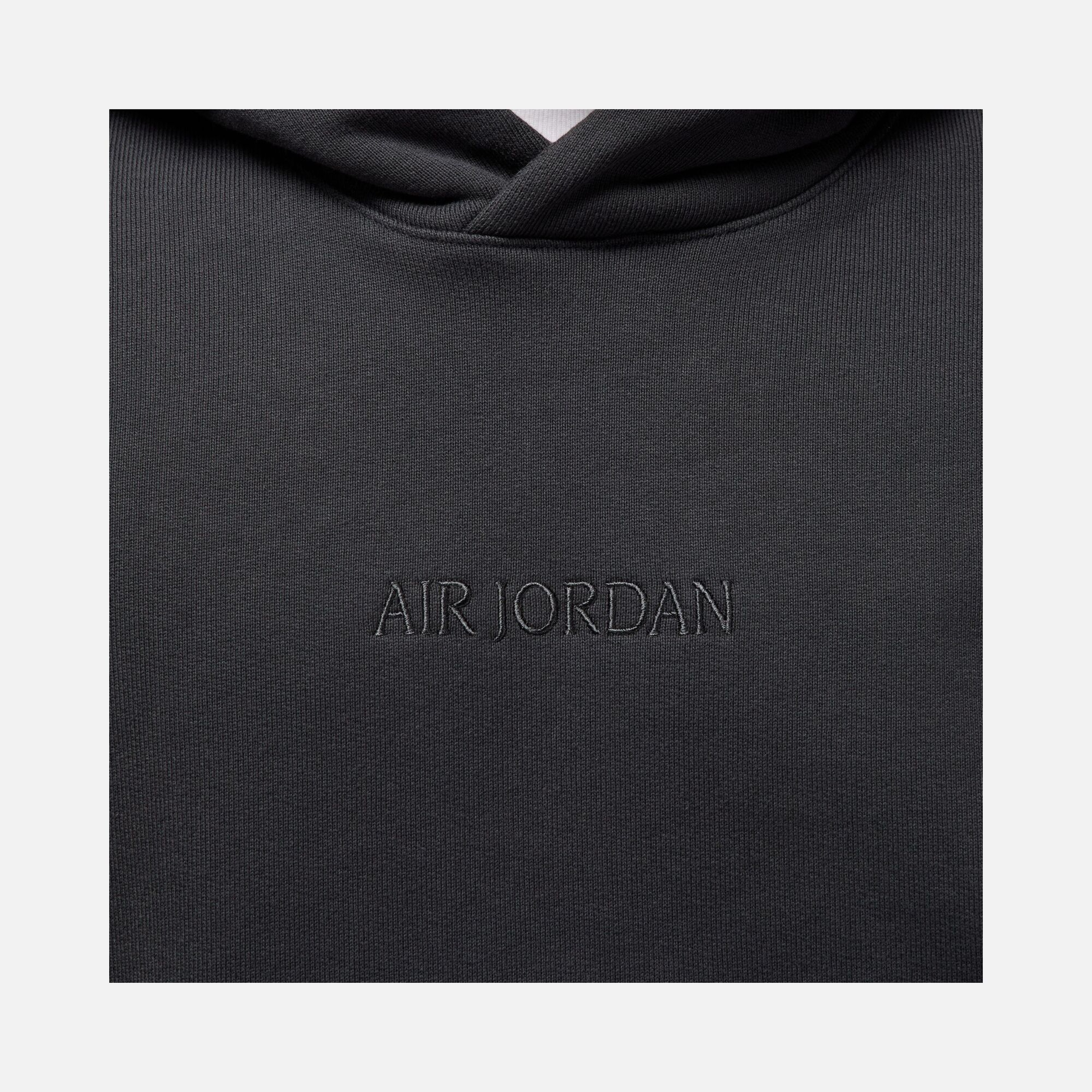 Nike Air Jordan Wordmark Fleece Pullover Hoodie Erkek Sweatshirt