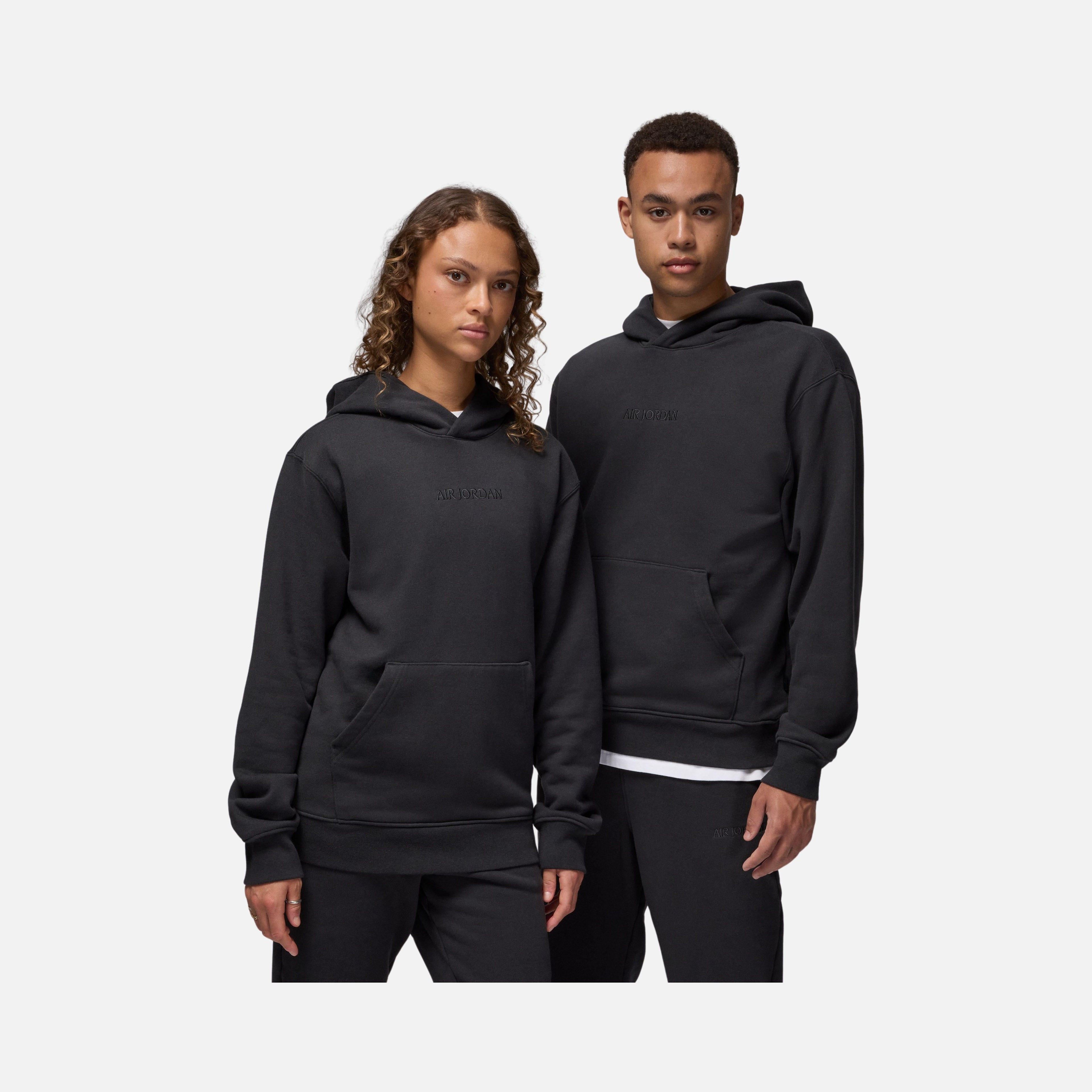 Nike Air Jordan Wordmark Fleece Pullover Hoodie Erkek Sweatshirt