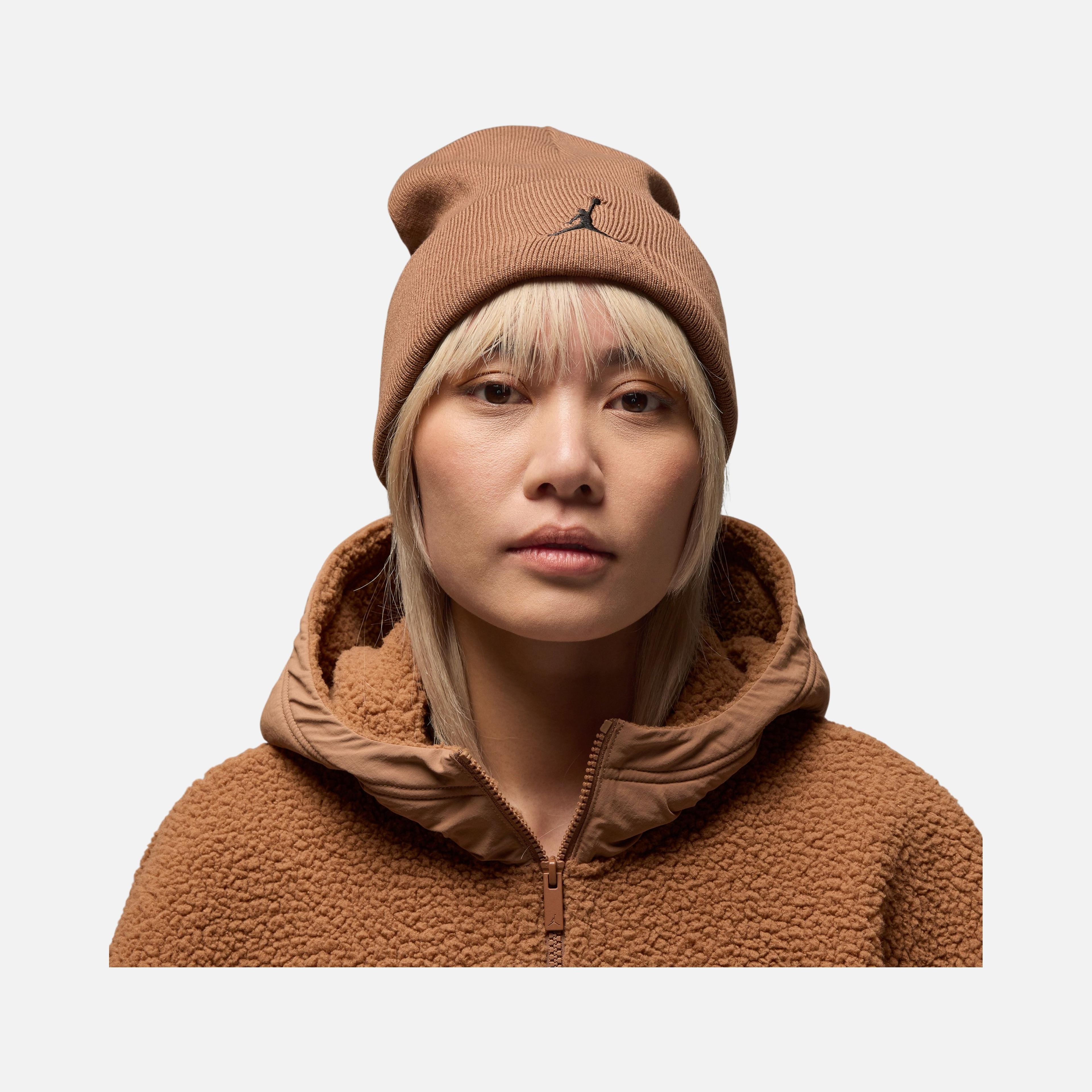 Nike Jordan Essential Peak Satin Lined Embroidered Logo Unisex Bere