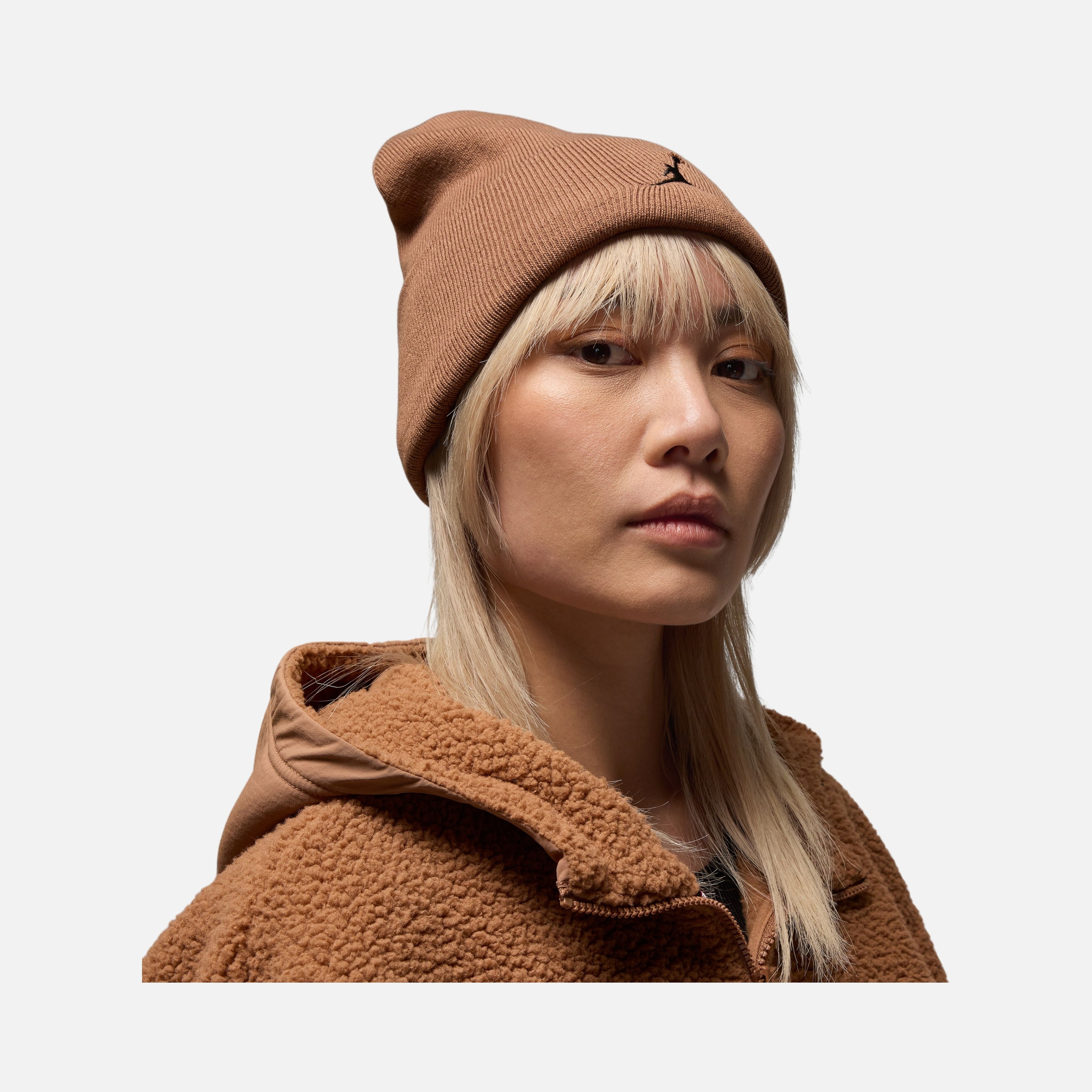 Nike Jordan Essential Peak Satin Lined Embroidered Logo Unisex Bere