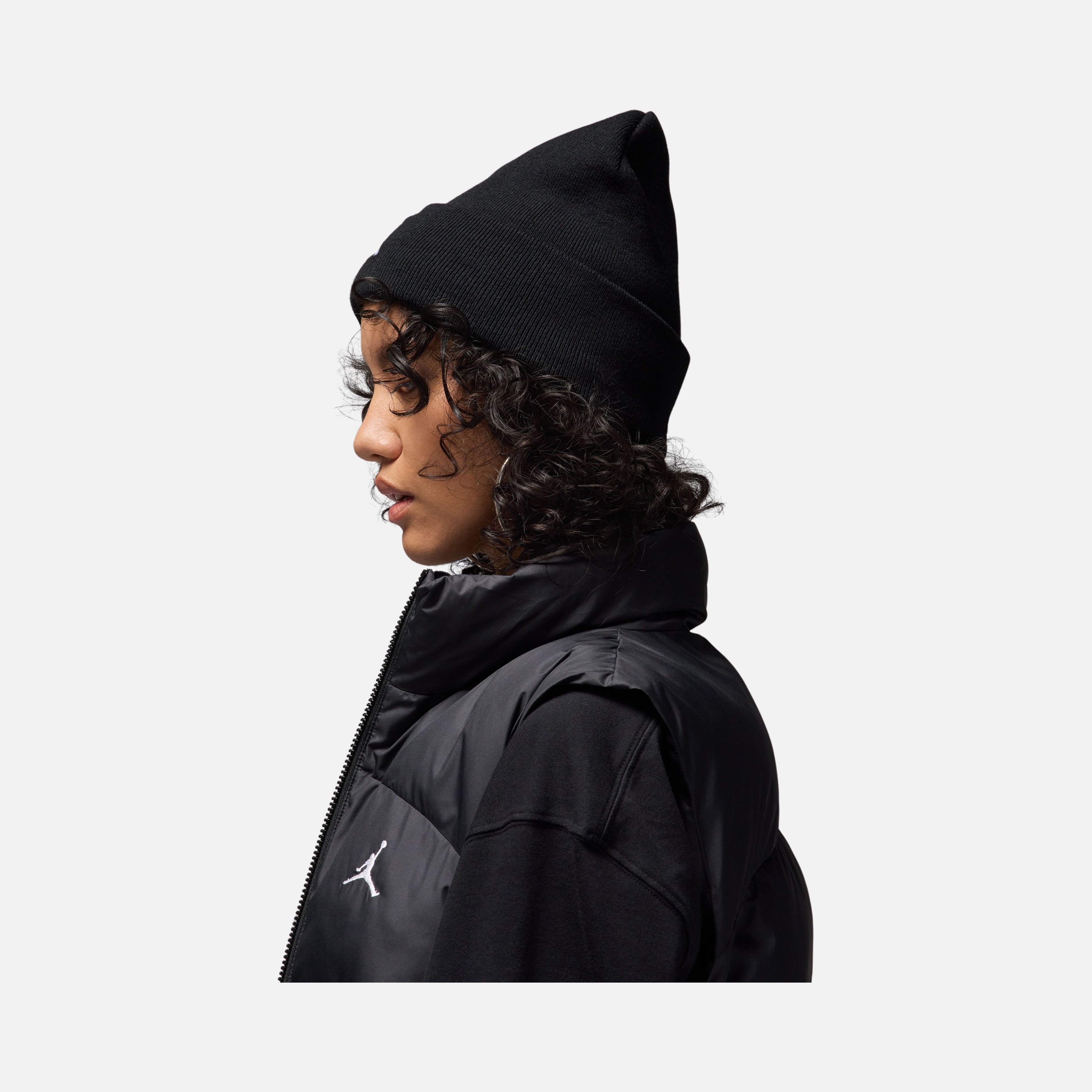 Nike Jordan Essential Peak Satin Lined Embroidered Logo Unisex Bere