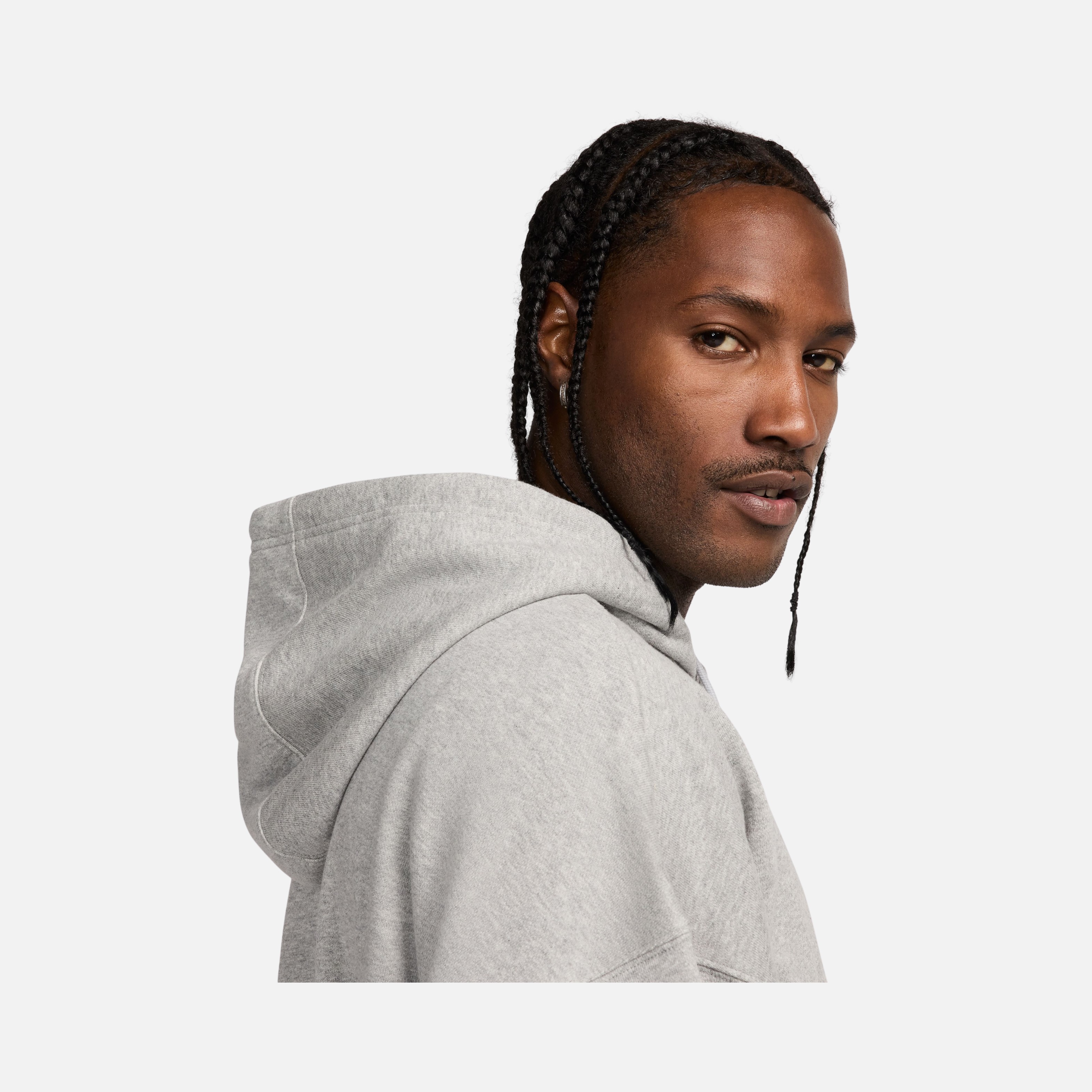 Nike Club+ Fleece Oversized French Terry Full-Zip Hoodie Erkek