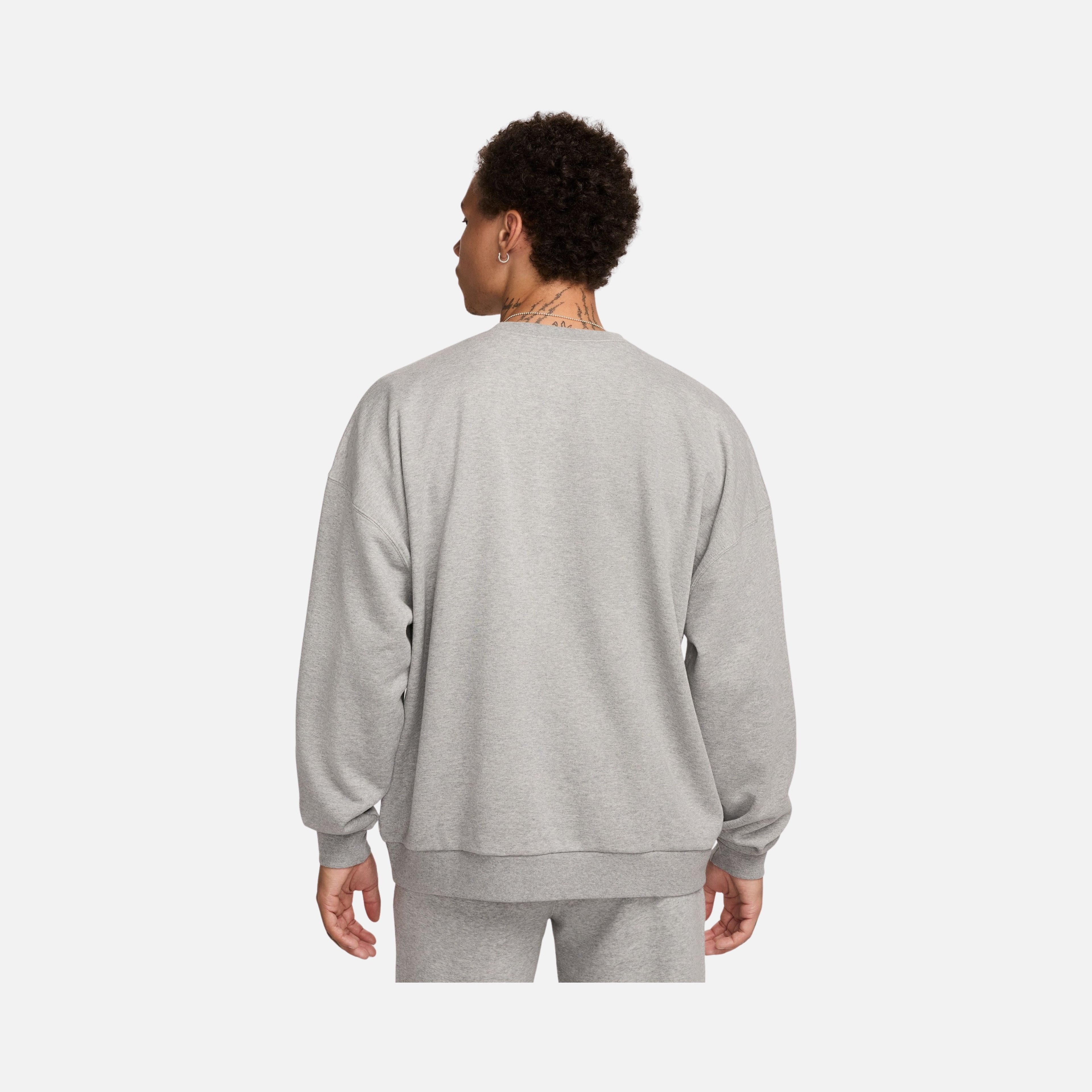 Nike Club+ Fleece Oversized French Terry Crew Erkek Sweatshirt