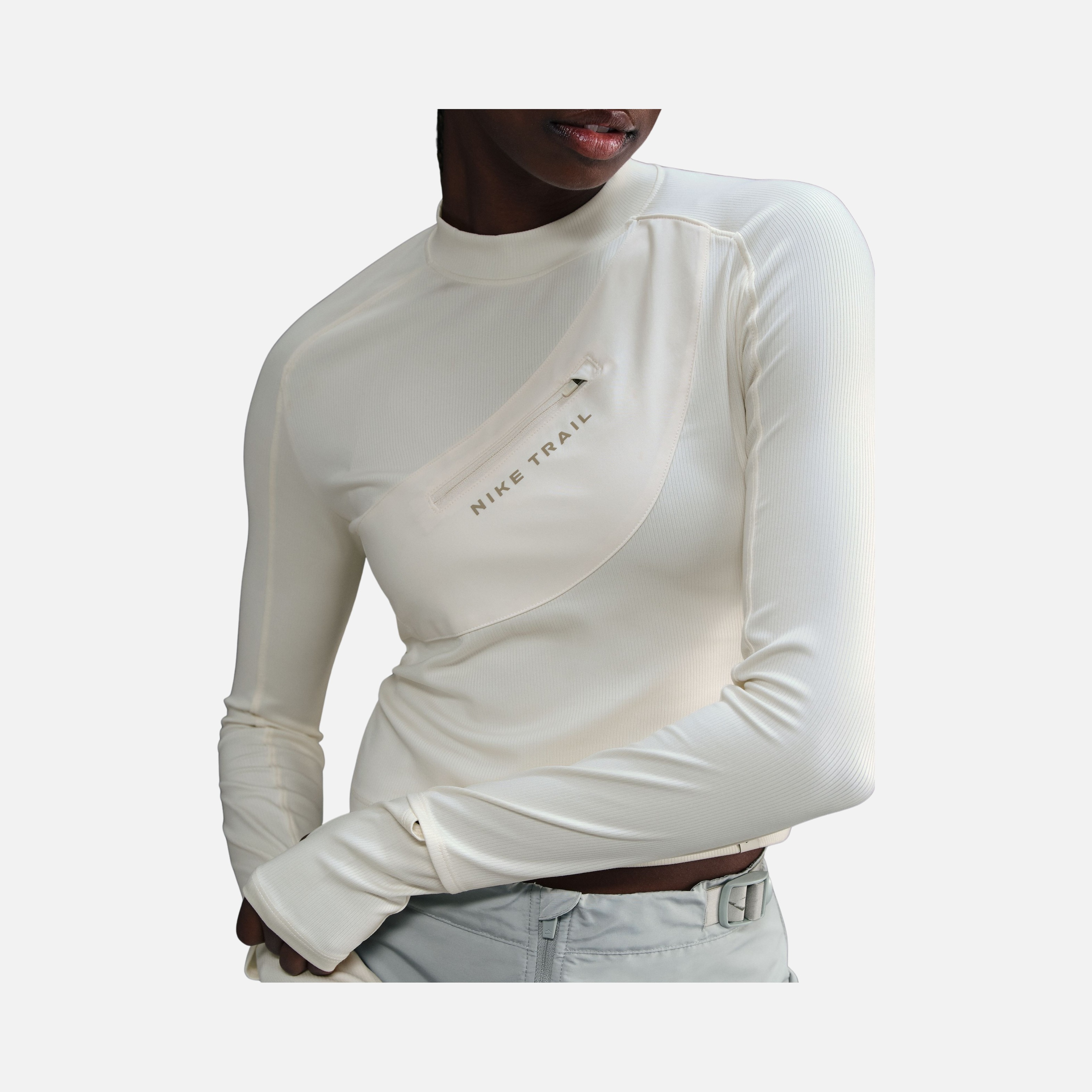 Nike Dri-Fit Long-Sleeve Pocket Running Long-Sleeve Kadın Tişört