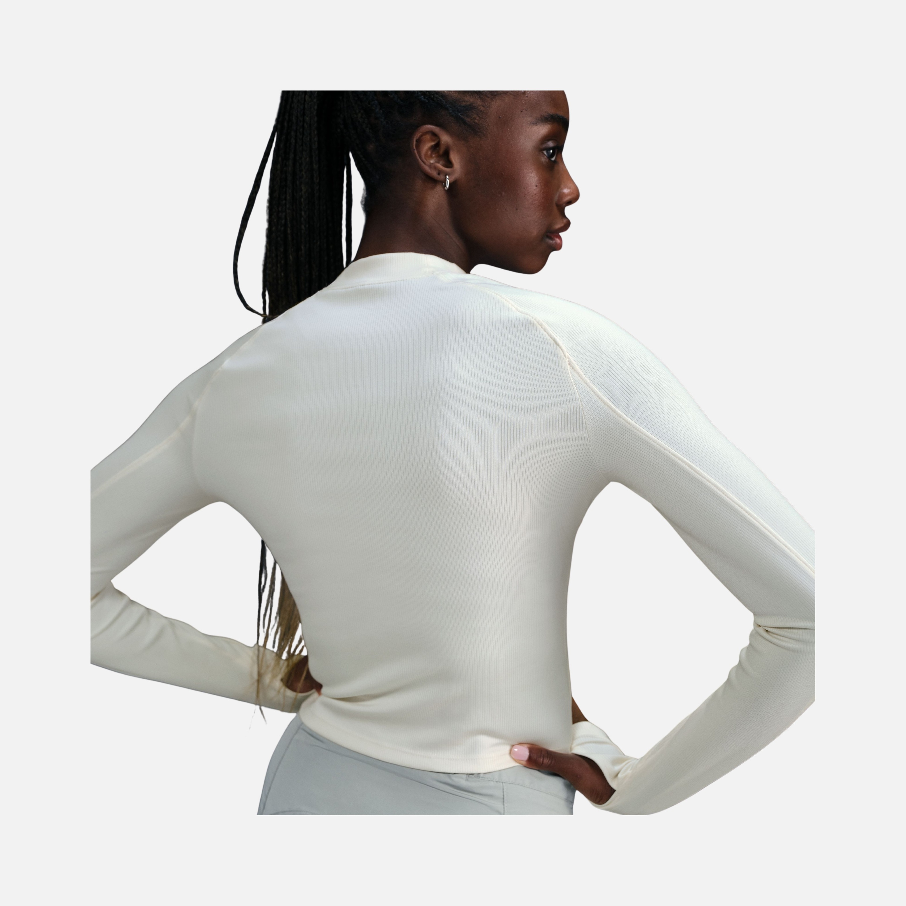 Nike Dri-Fit Long-Sleeve Pocket Running Long-Sleeve Kadın Tişört