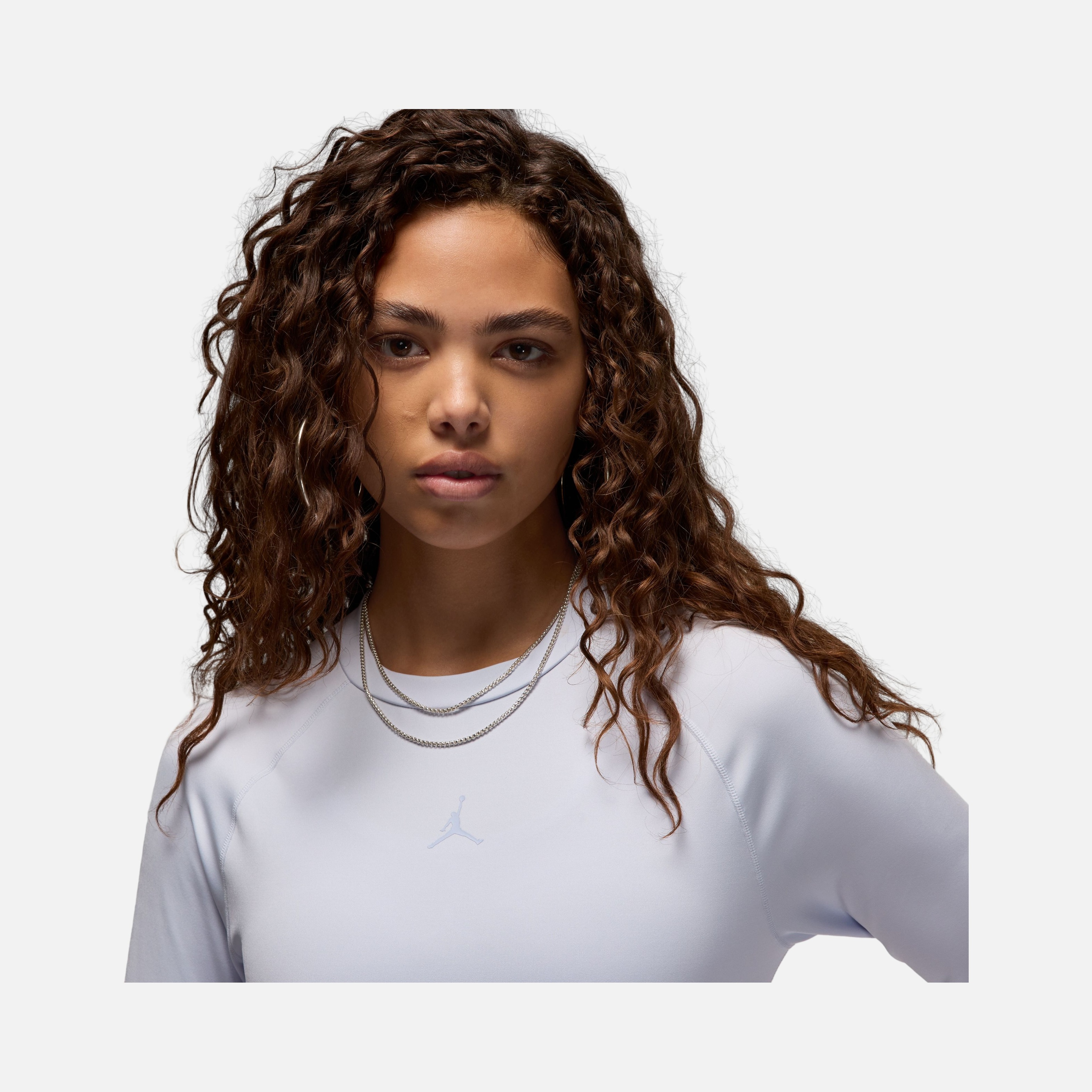 Nike Dri-Fit Jordan Sport Bodycon Training Long-Sleeve Kadın Tişört