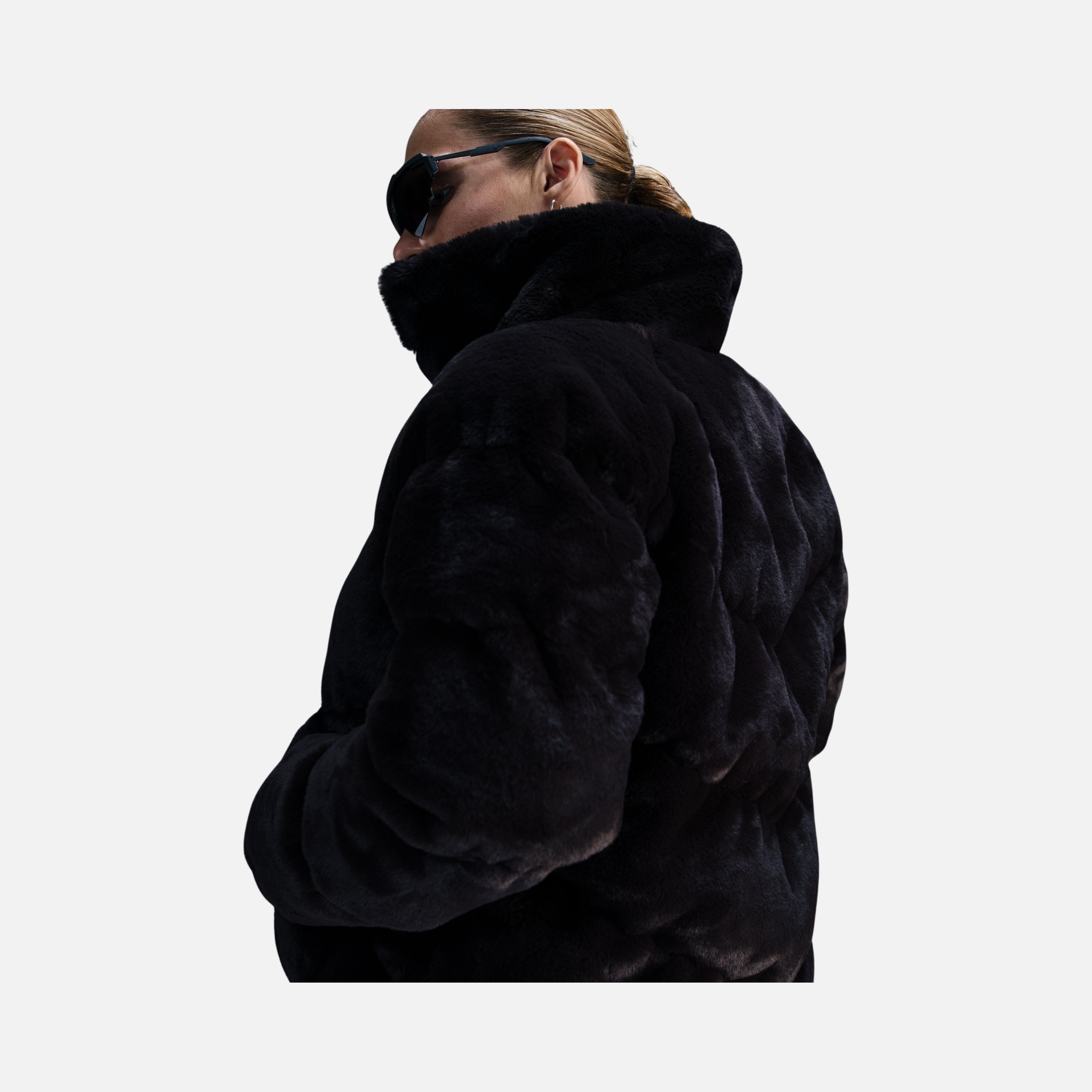 Nike Sportswear Windpuffer Therma-Fit Loose Faux Fur Full-Zip