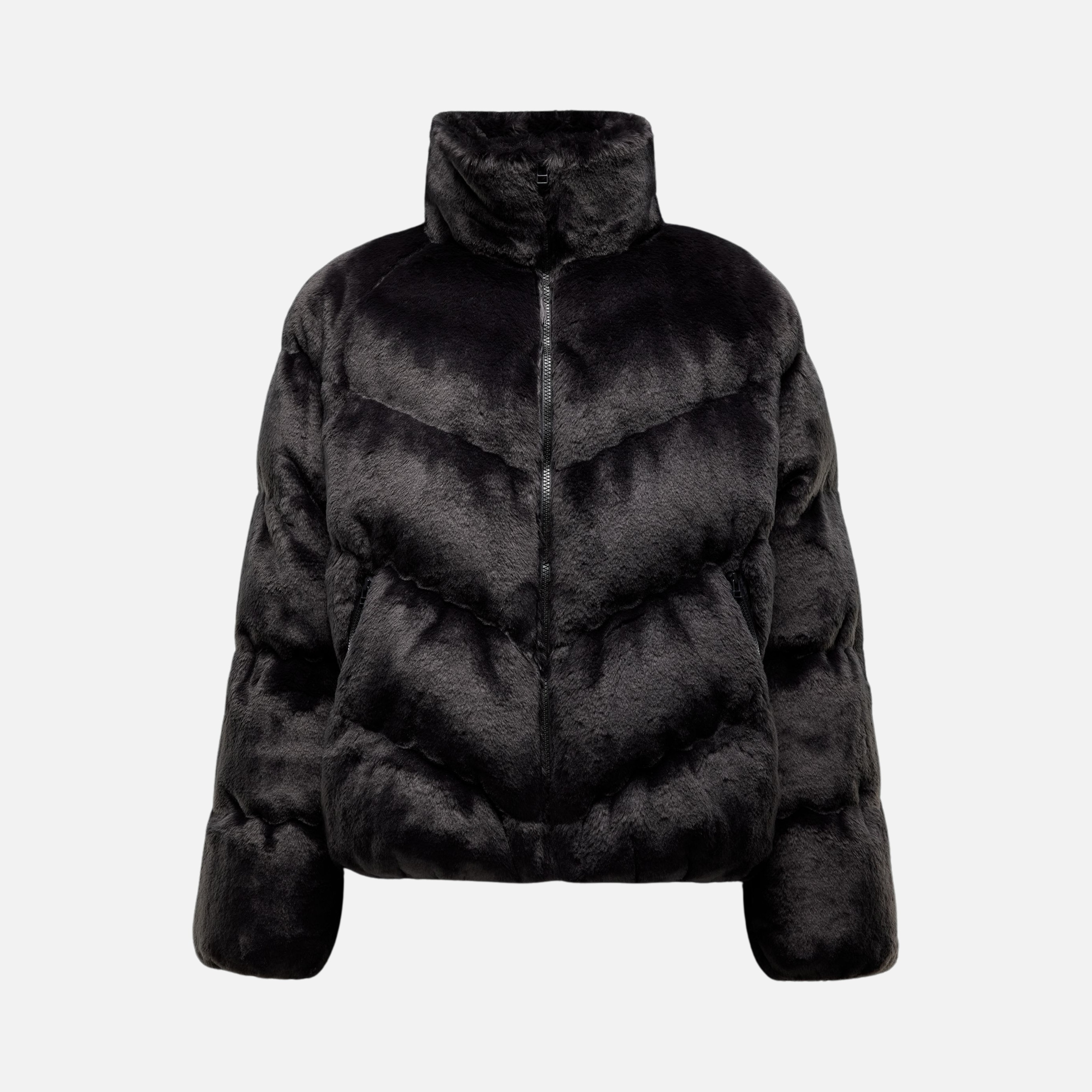 と*う様 lost Bubble Jumper 5'8 5フィン Nike Sportswear Windpuffer Therma-Fit Loose Faux Fur Full-Zip