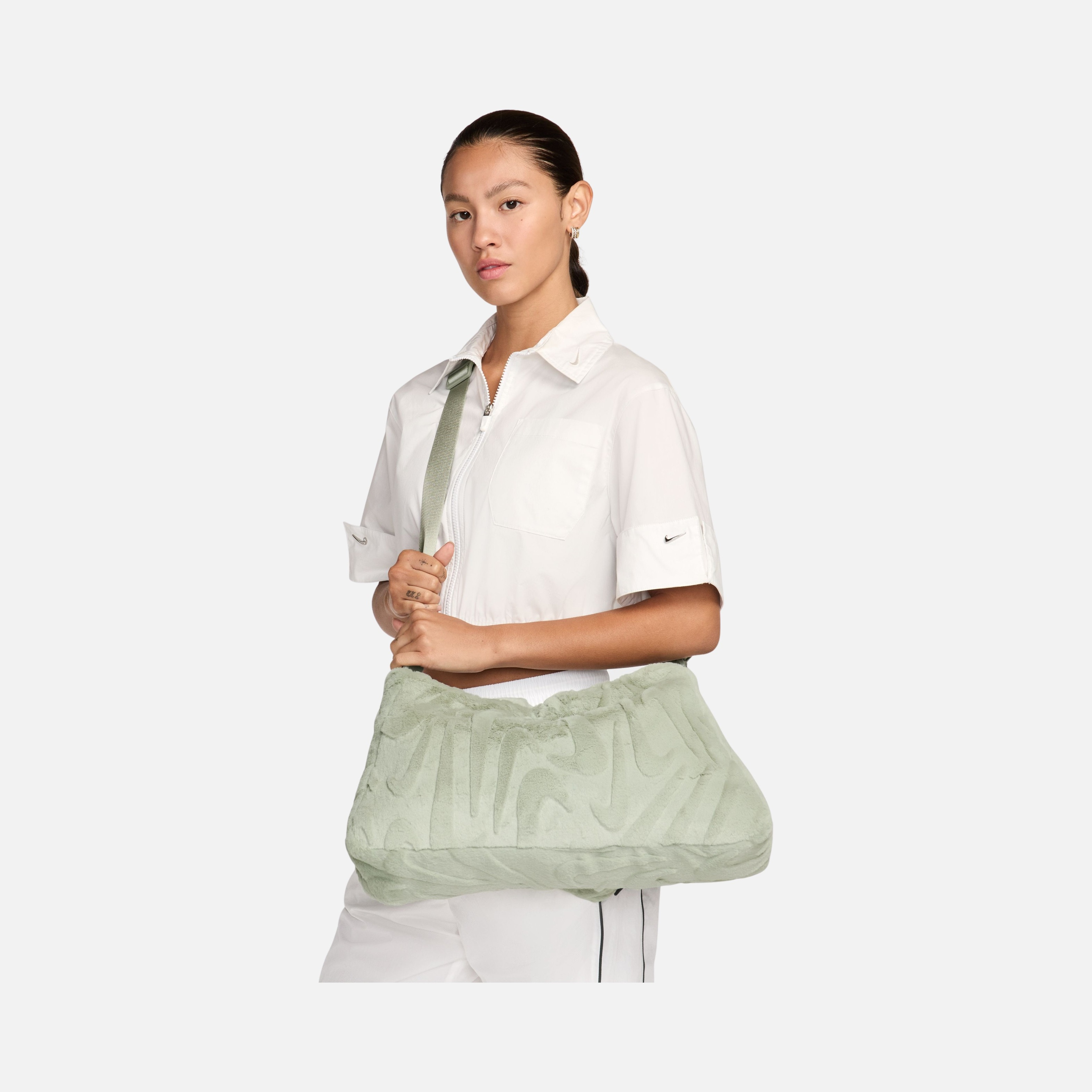 Nike Sportswear Faux Fur Tote HO24 (10 L) Kadın El Çantası