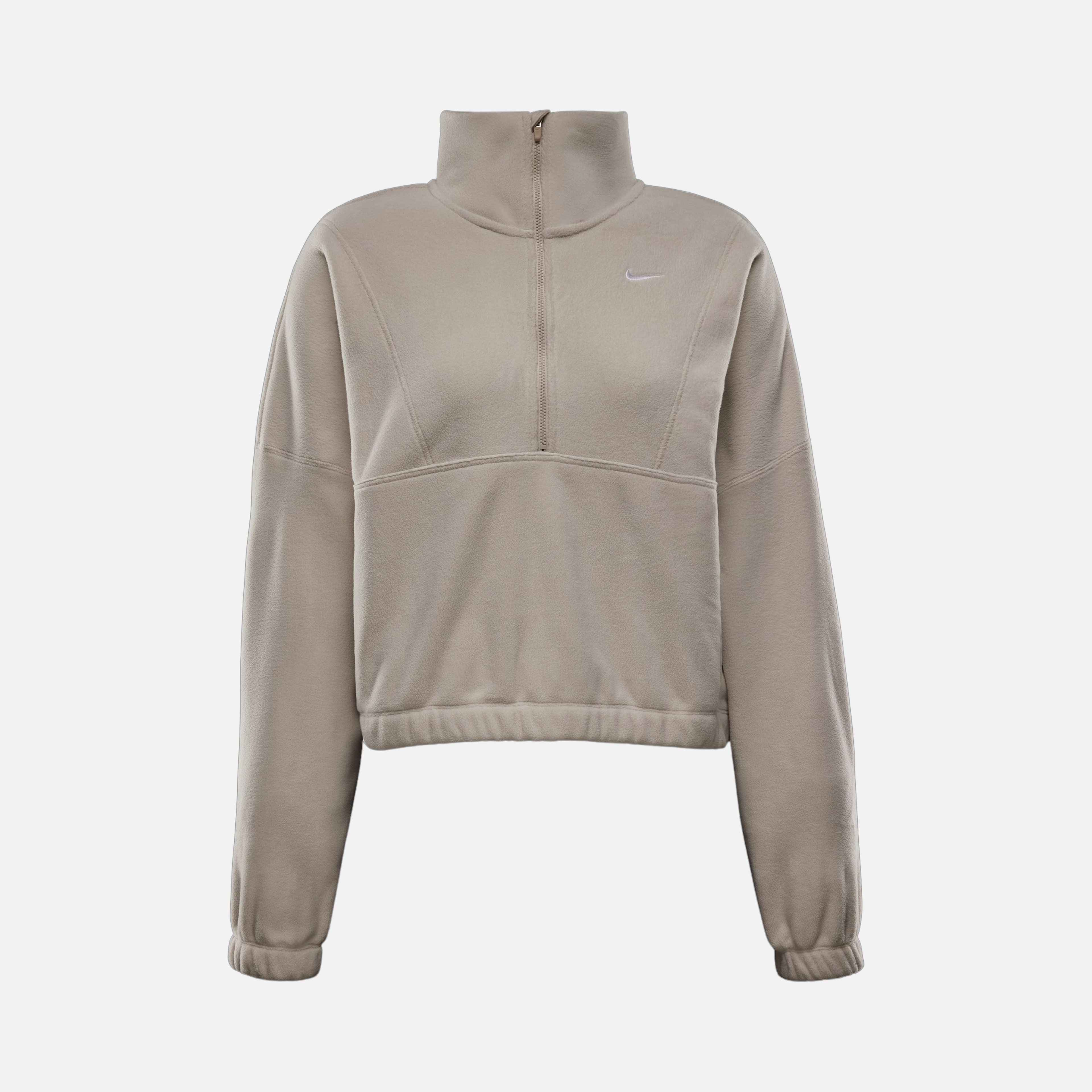 Nike One Therma-Fit Oversized 1/2-Zip Fleece Training Kadın Sweatshirt