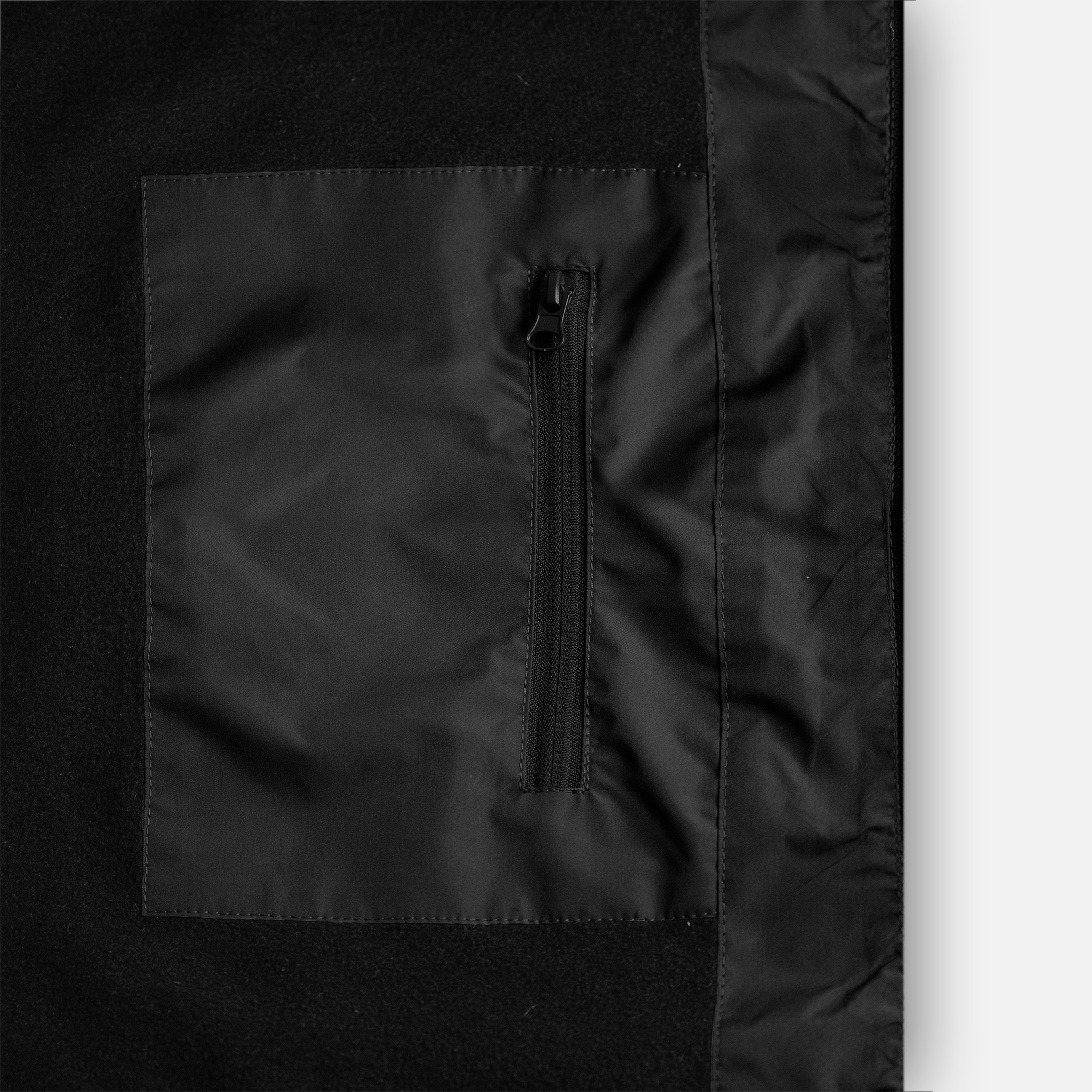 Barçın Basics Sportswear Micro Woven Fabric Fleece Lined Full-Zip Hoodie Erkek Ceket