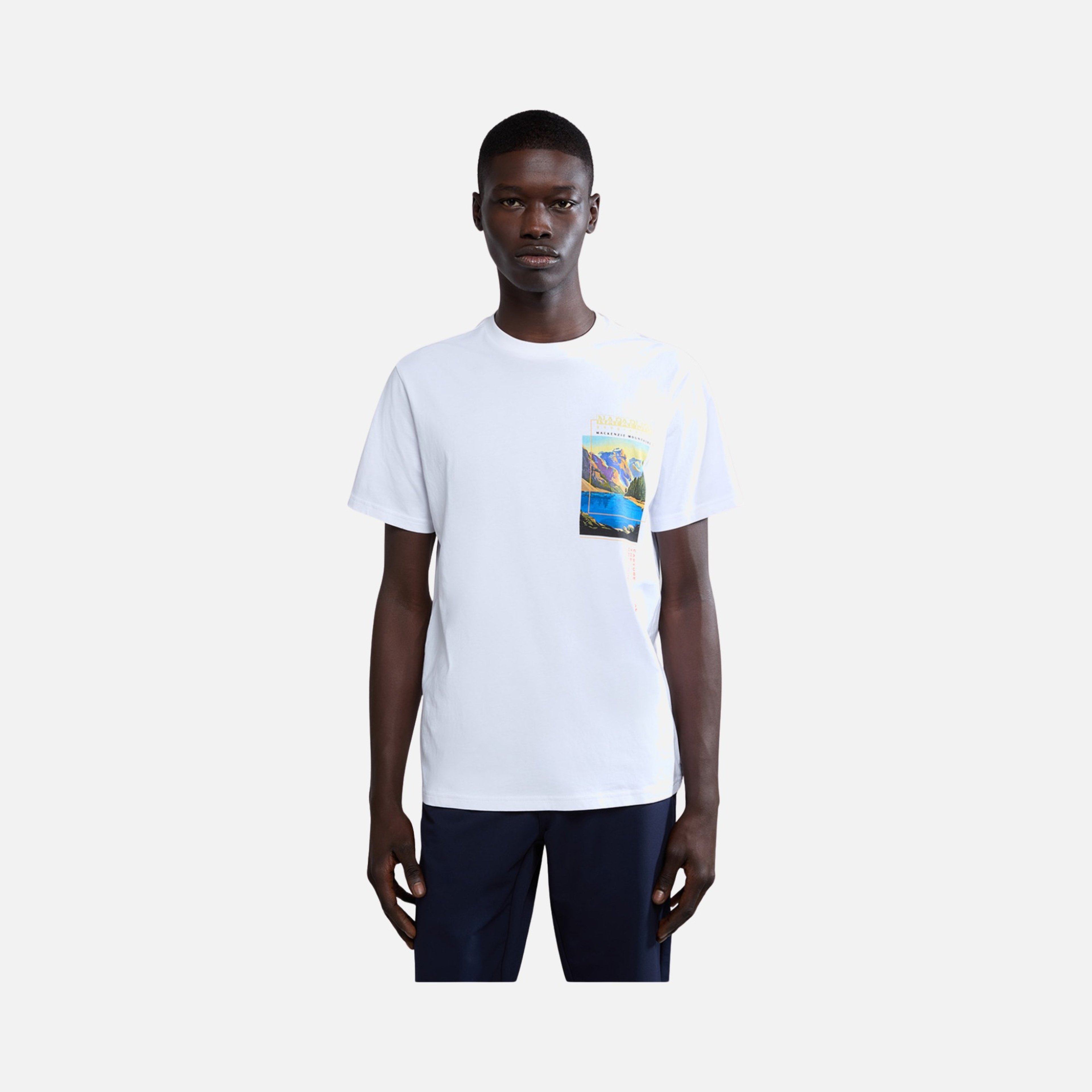 Napapijri Sportswear Canada Graphic Short-Sleeve Erkek Tişört