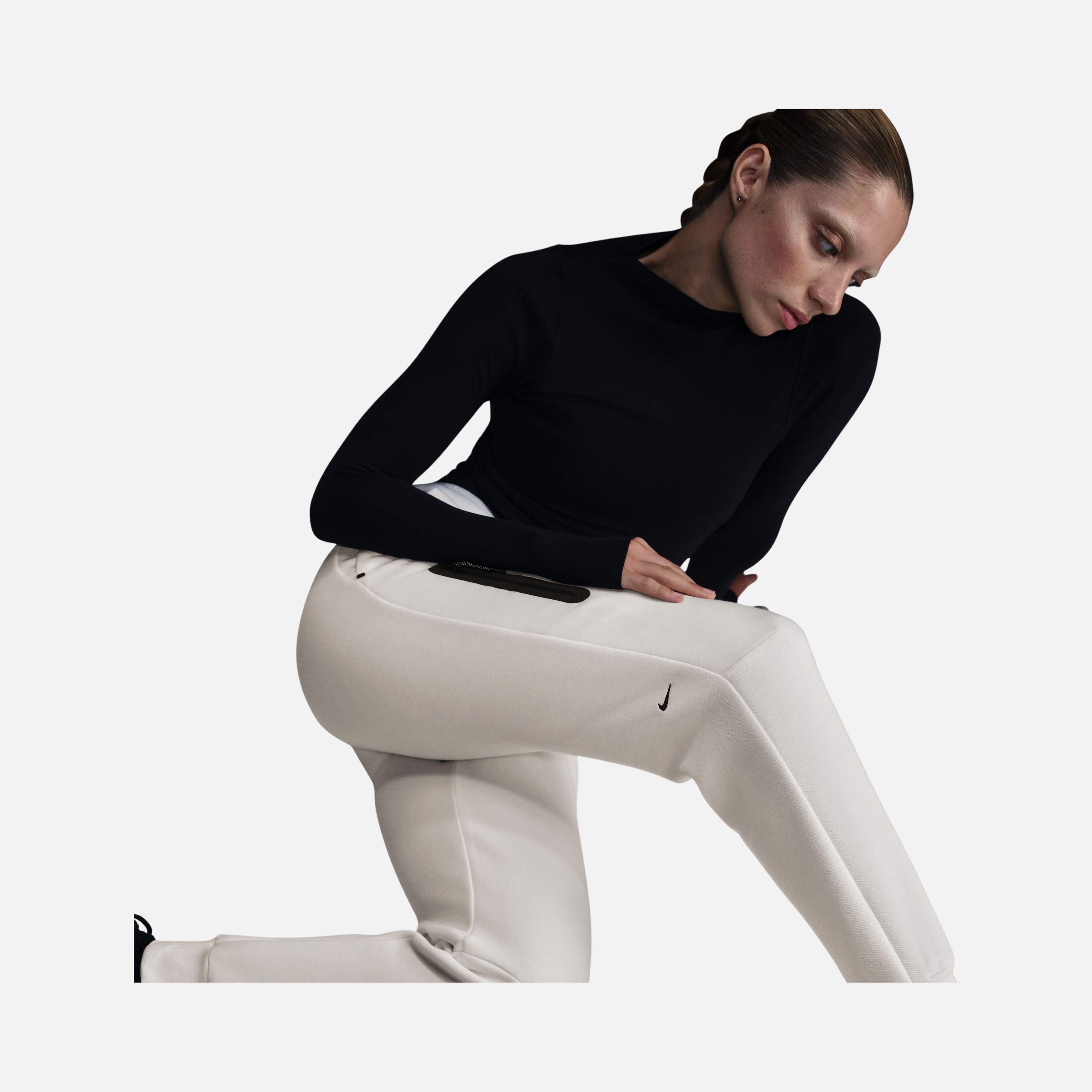 Nike Sportswear Tech Fleece Mid-Rise SS25 Kadın Eşofman Altı