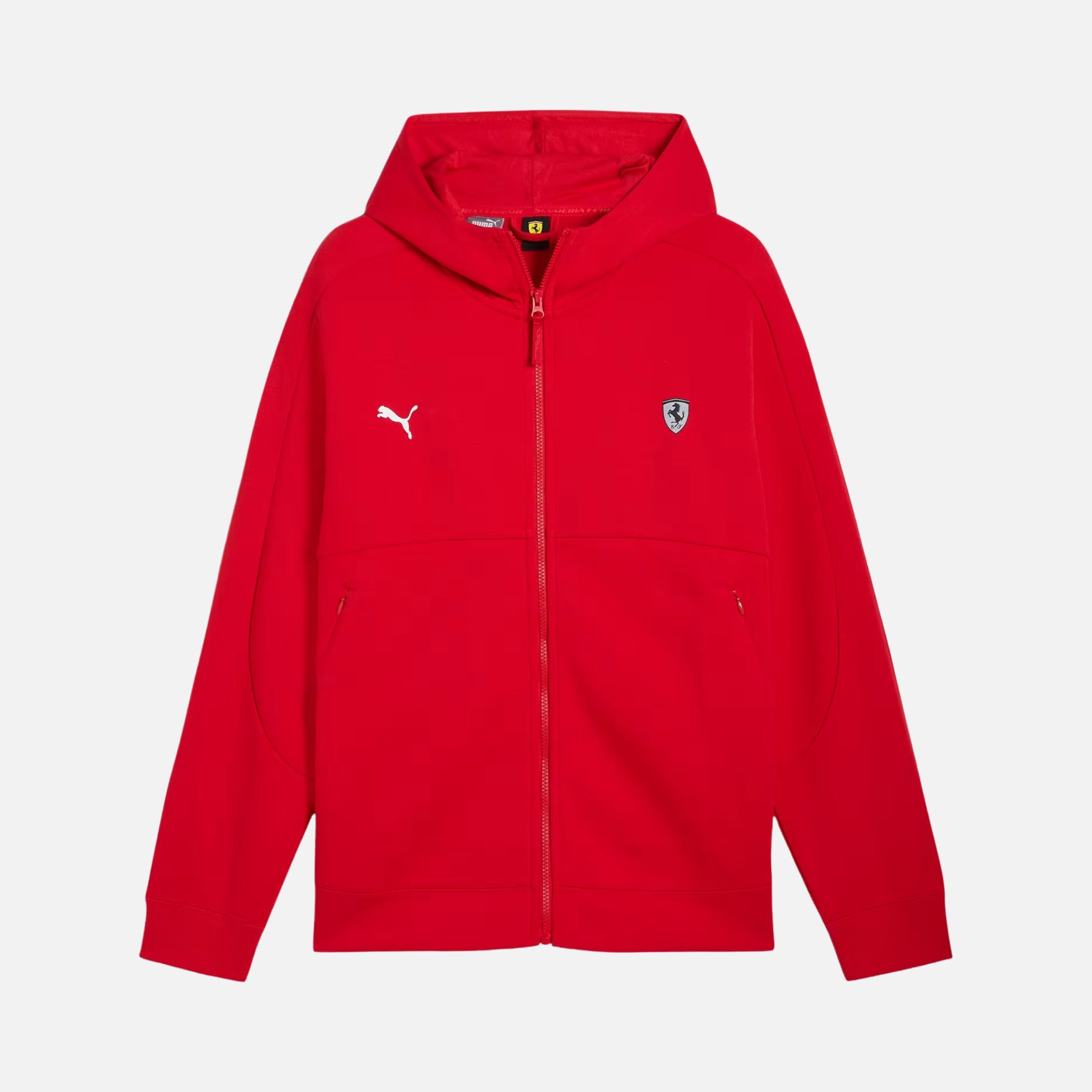 Puma Scuderia Ferrari Style FW24 Full-Zip Hoodie Erkek Sweatshirt