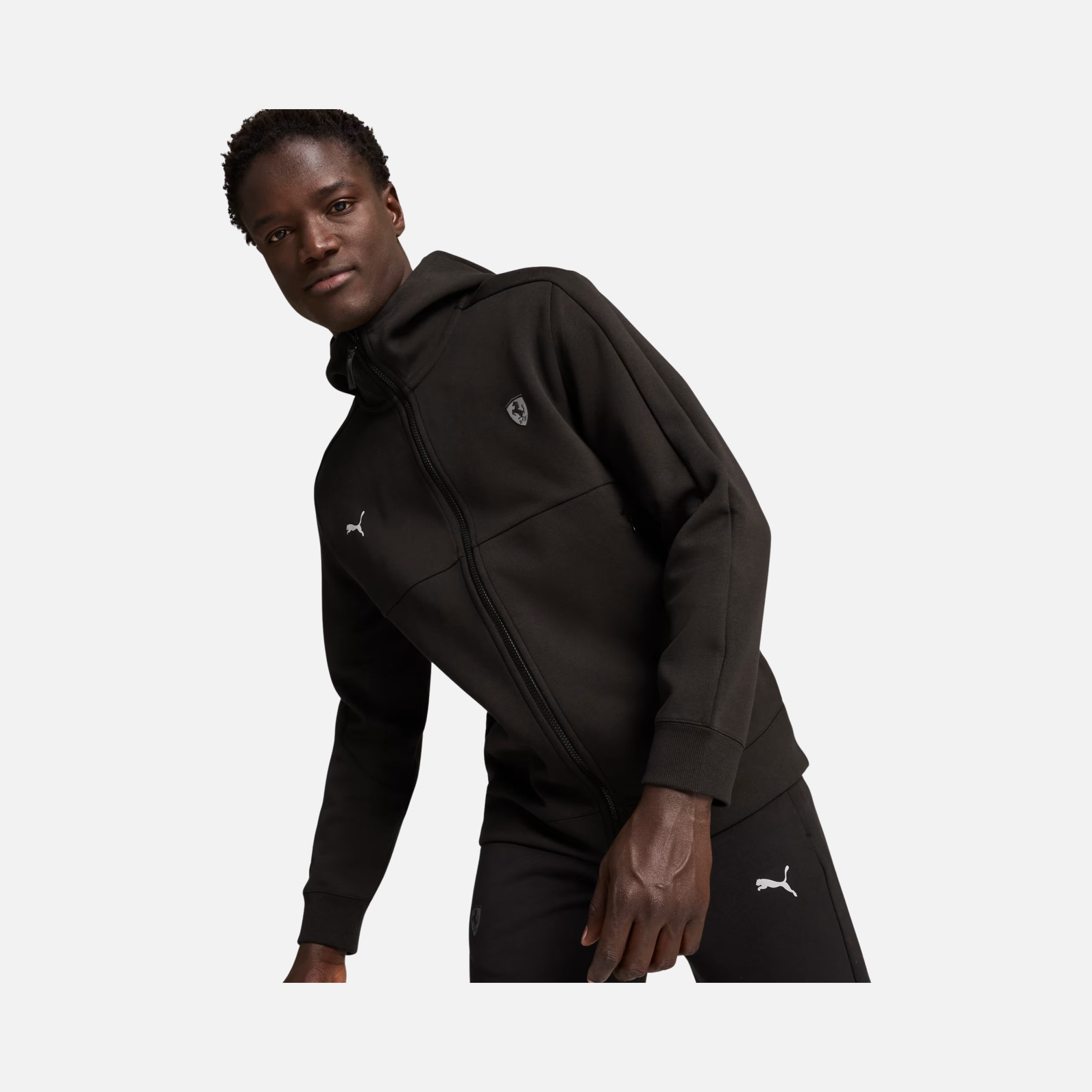 Puma Scuderia Ferrari Style FW24 Full-Zip Hoodie Erkek Sweatshirt