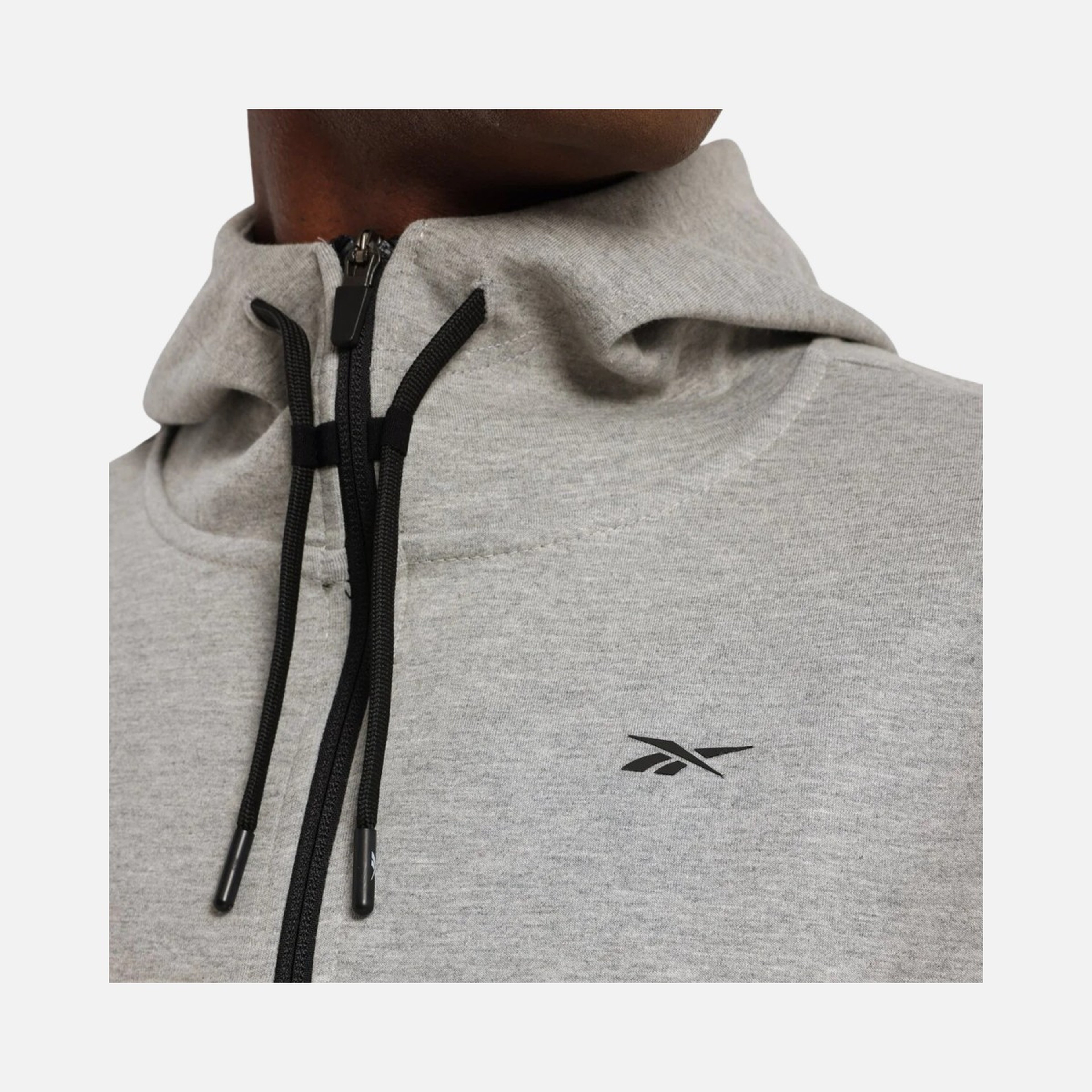 Reebok 4W Dreamblend Full-Zip Hoodie Erkek Sweatshirt