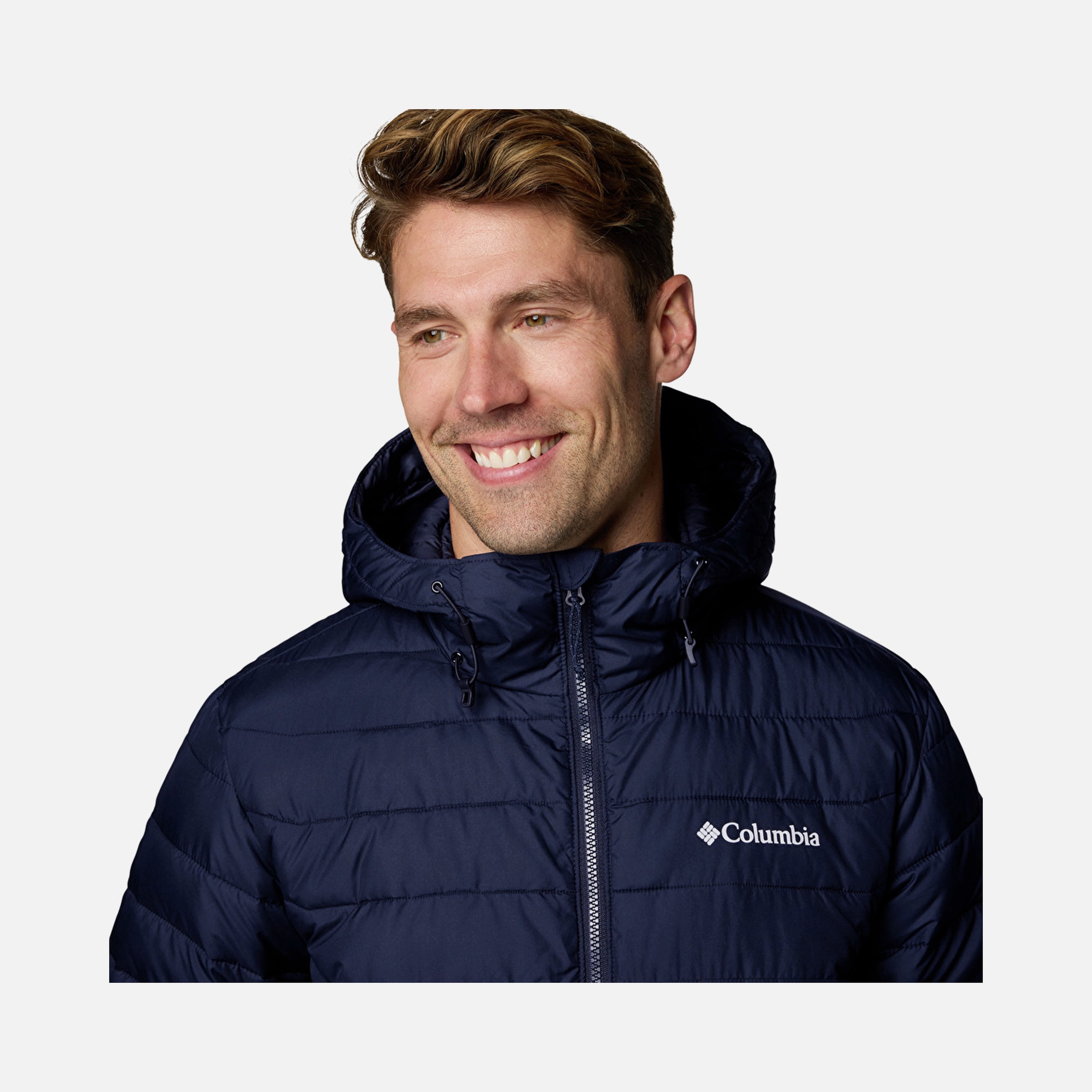 Columbia Powder Lite II Omni-Heat™ Reflective Full-Zip Hoodie Erkek Mont