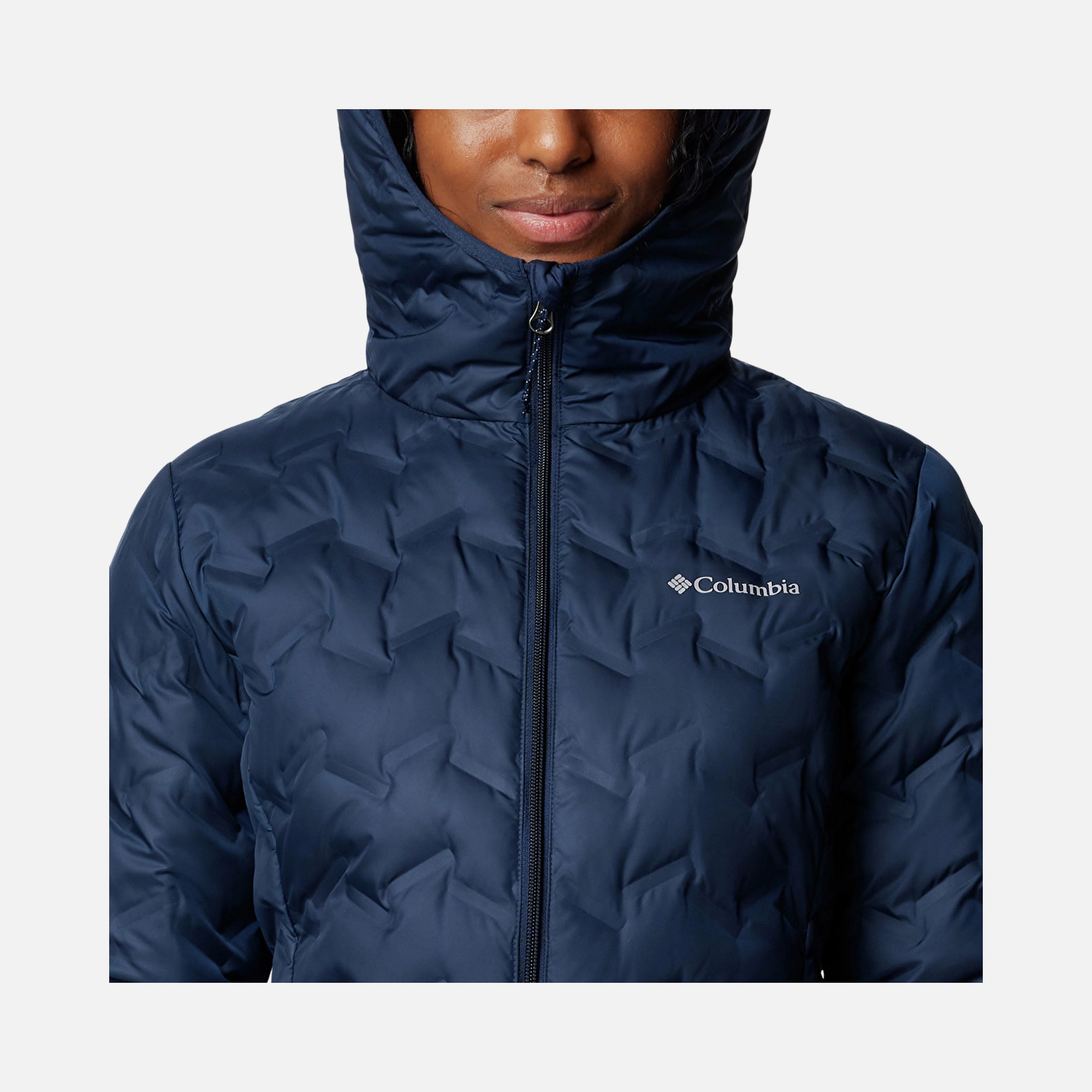 Columbia Delta Ridge II 650 Filled Down Full-Zip Hoodie Kadın Mont