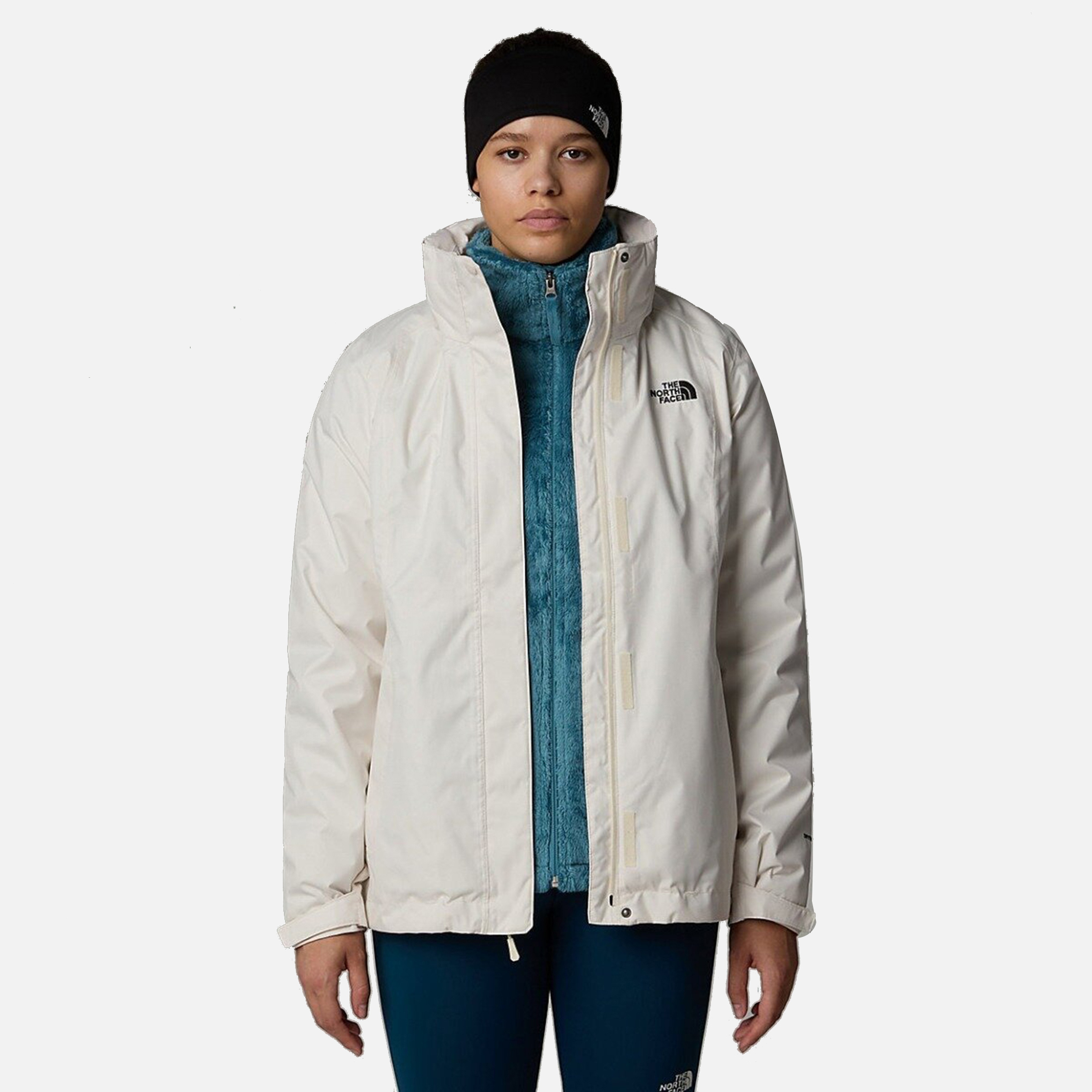 North Face Evolve II Triclimate DryVent™ 3-in-1 Full-Zip Hoodie Kadın Mont