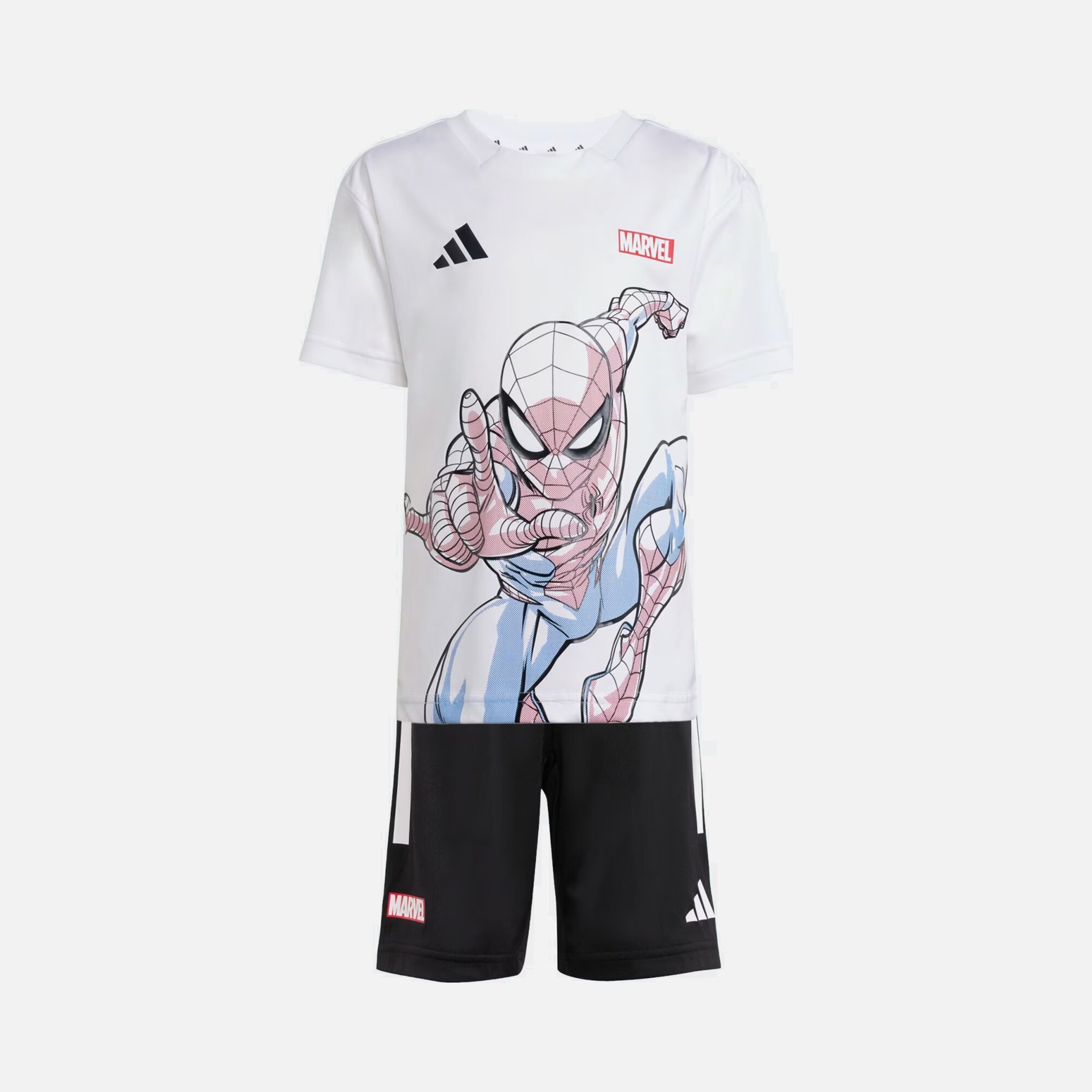 adidas Sportswear x Marvel Spider-Man Graphics Climacool Short-Sleeve Tişört&Şort Çocuk Takım