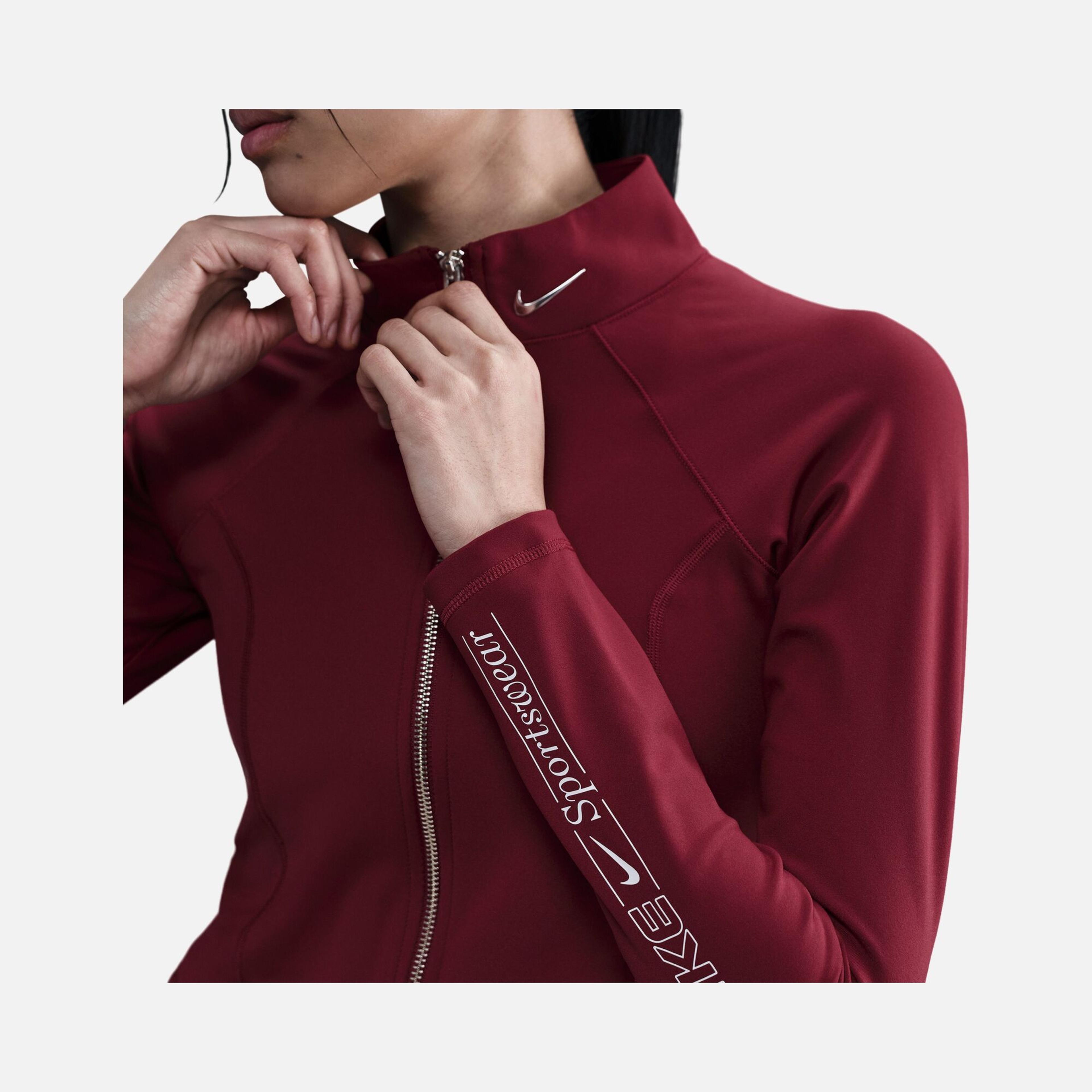 Nike Sportswear Gel Soft Knit Fabric Full-Zip Kadın Ceket