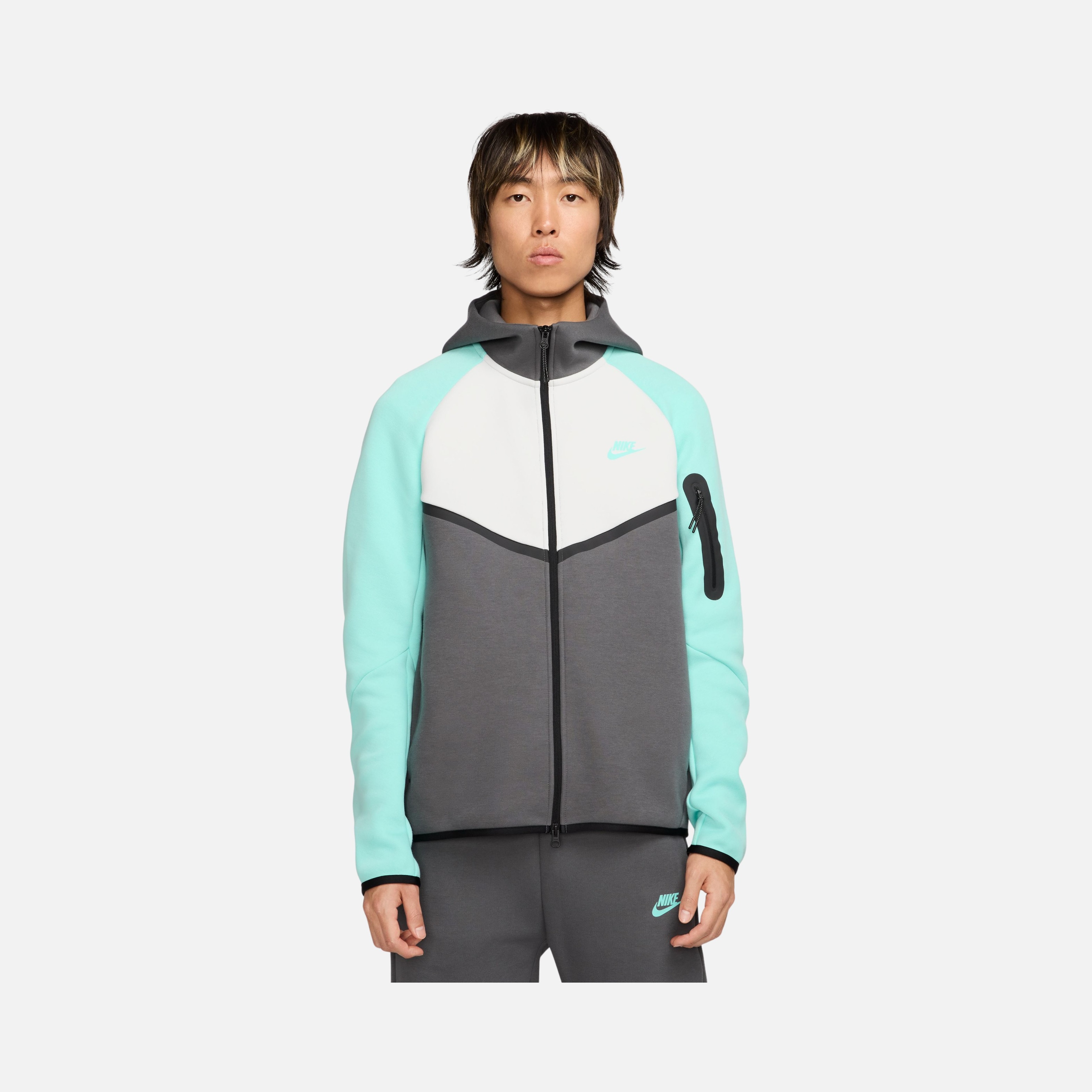 Nike Sportswear Tech Fleece Windrunner Full-Zip Hooded Erkek Sweatshirt