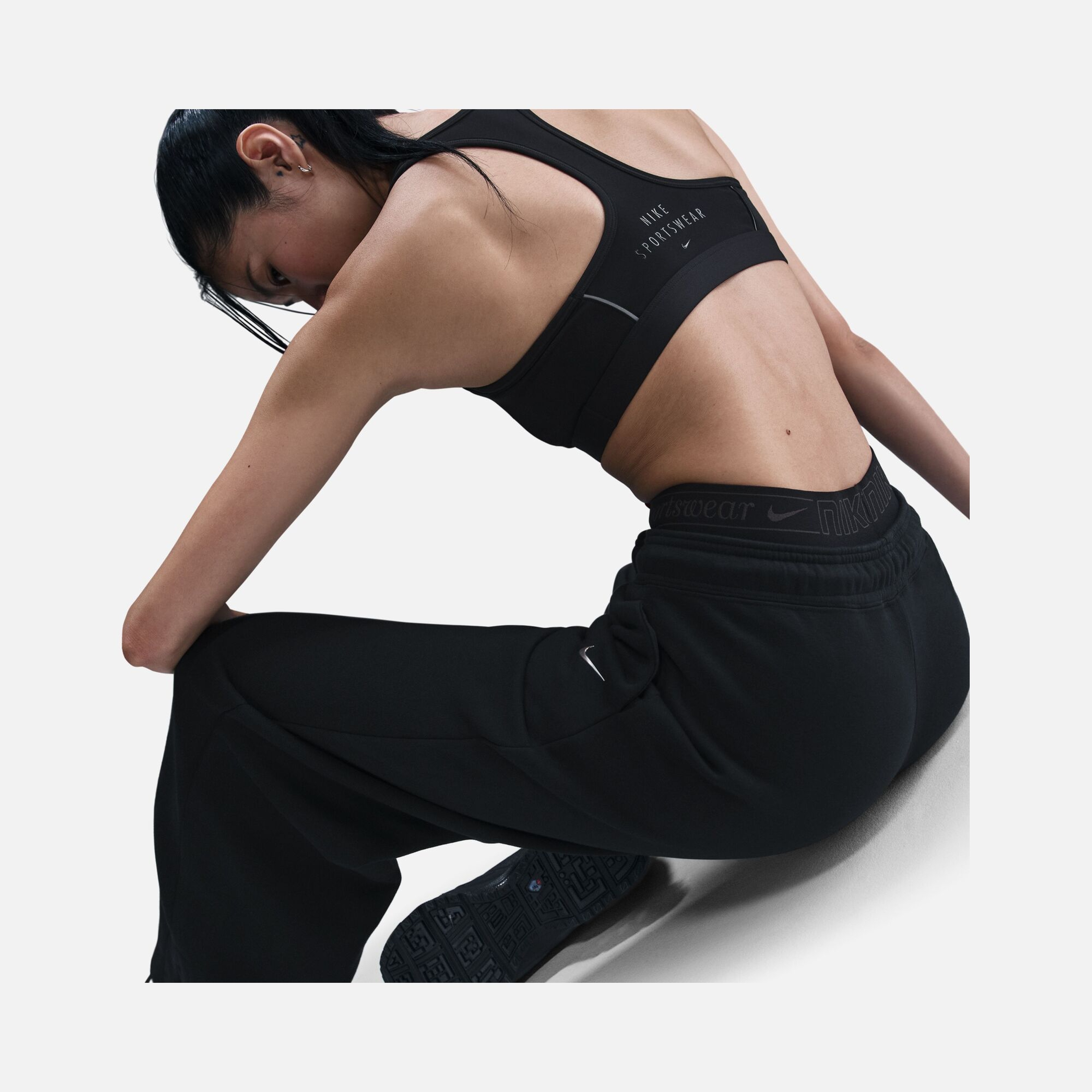 Nike Sportswear Phoenix Fleece High-Waisted SS25 Kadın Eşofman Altı