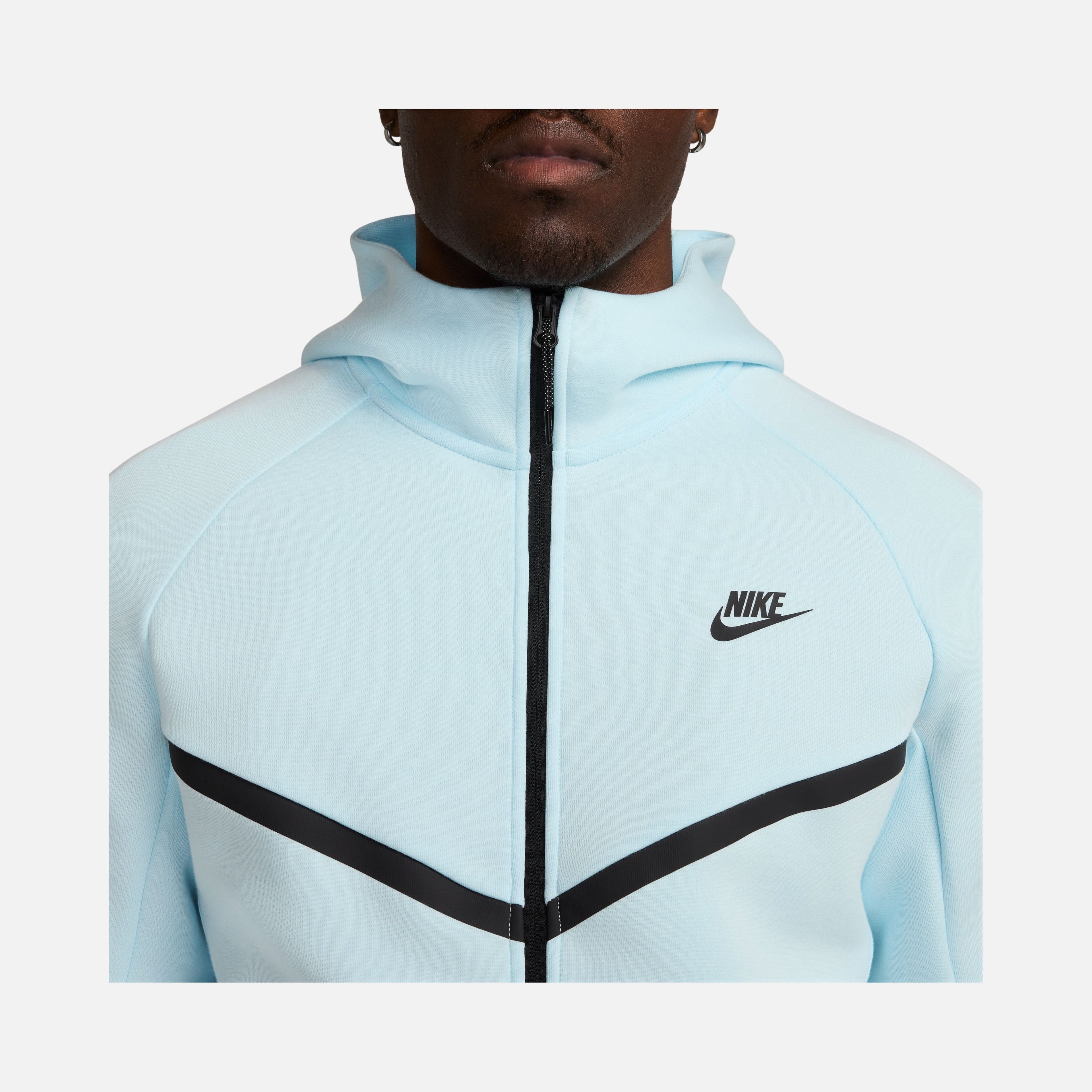 Nike Sportswear Tech Fleece Windrunner SS25 Full-Zip Hoodie Erkek Sweatshirt