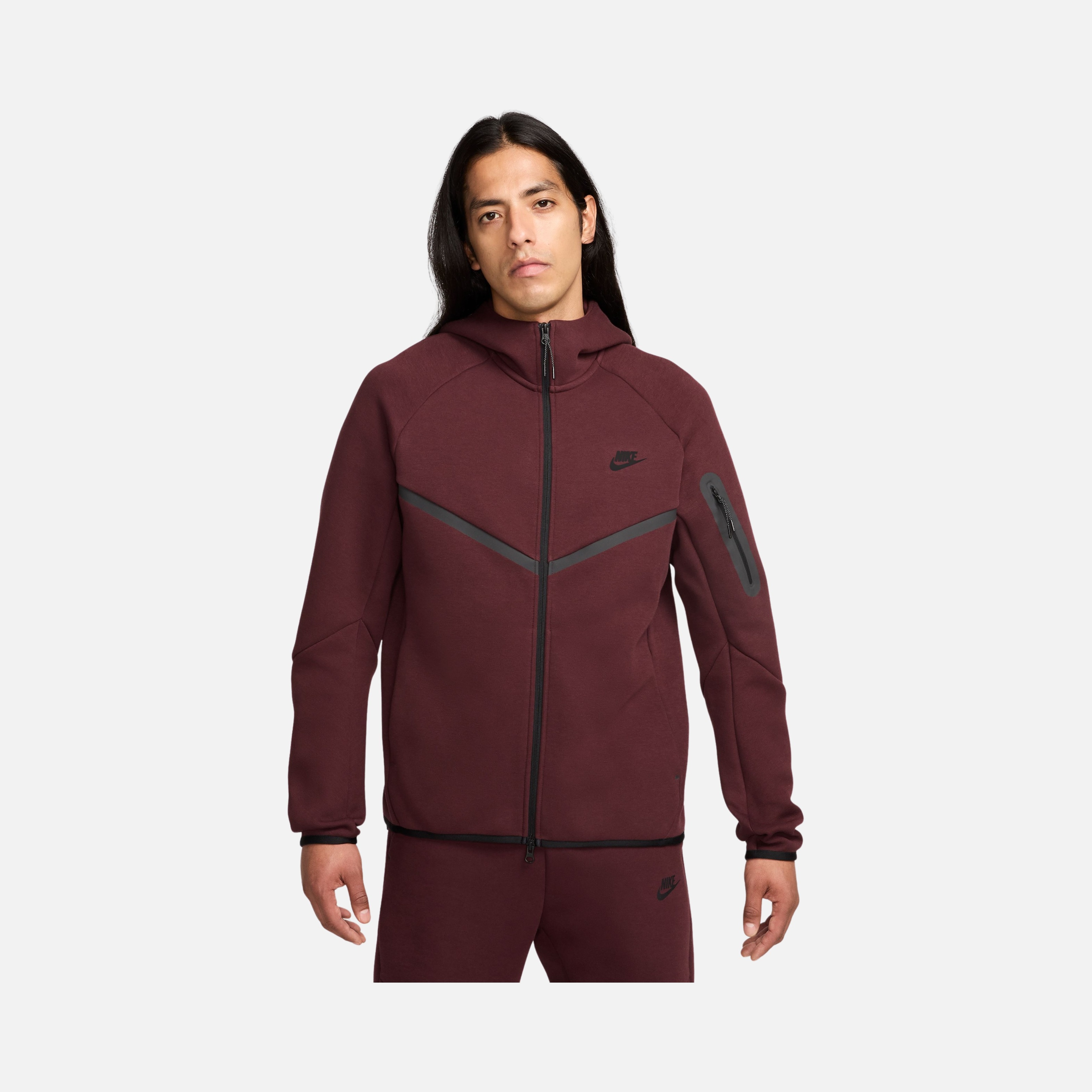 Nike Sportswear Tech Fleece Windrunner SS25 Full-Zip Hoodie Erkek Sweatshirt