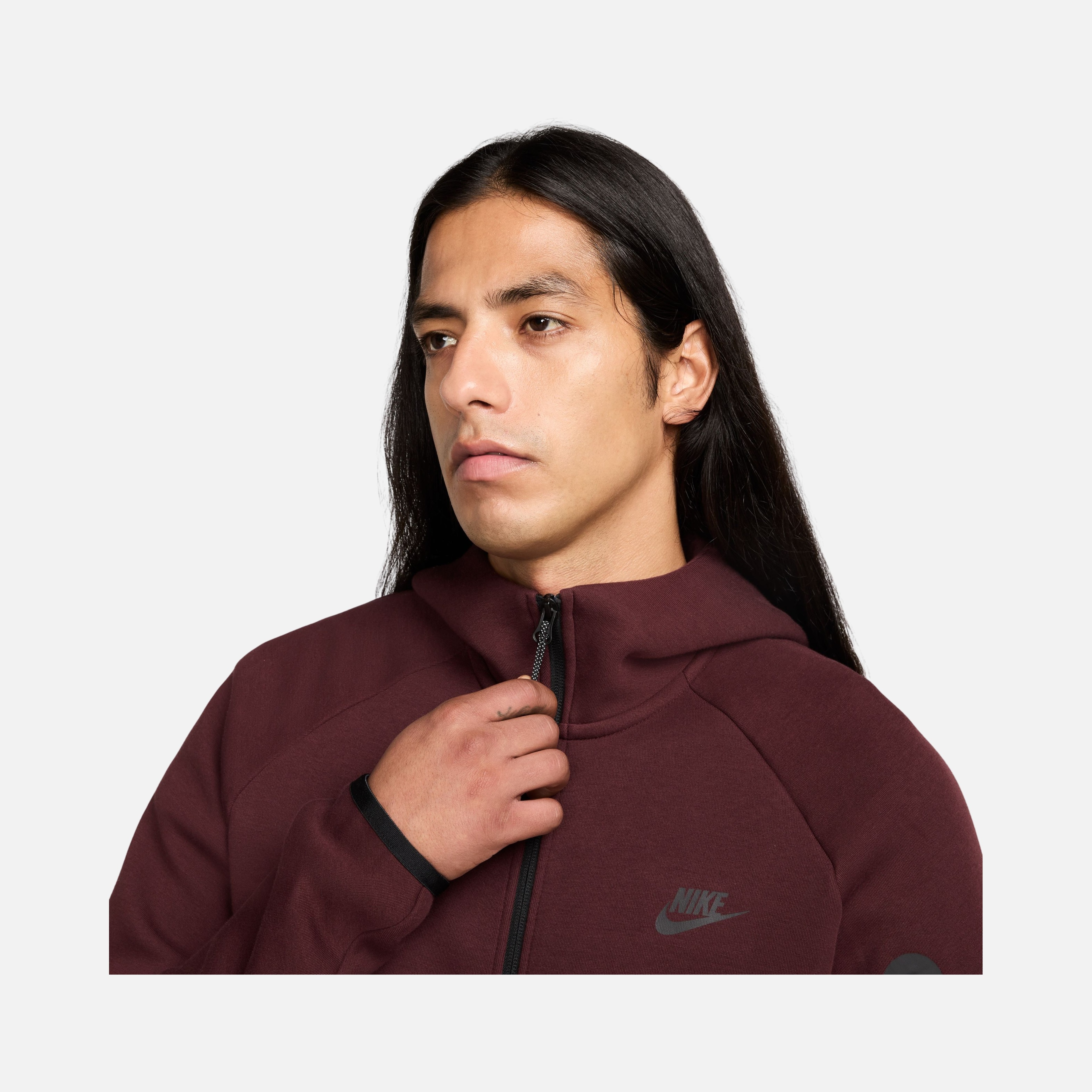 Nike Sportswear Tech Fleece Windrunner SS25 Full-Zip Hoodie Erkek Sweatshirt