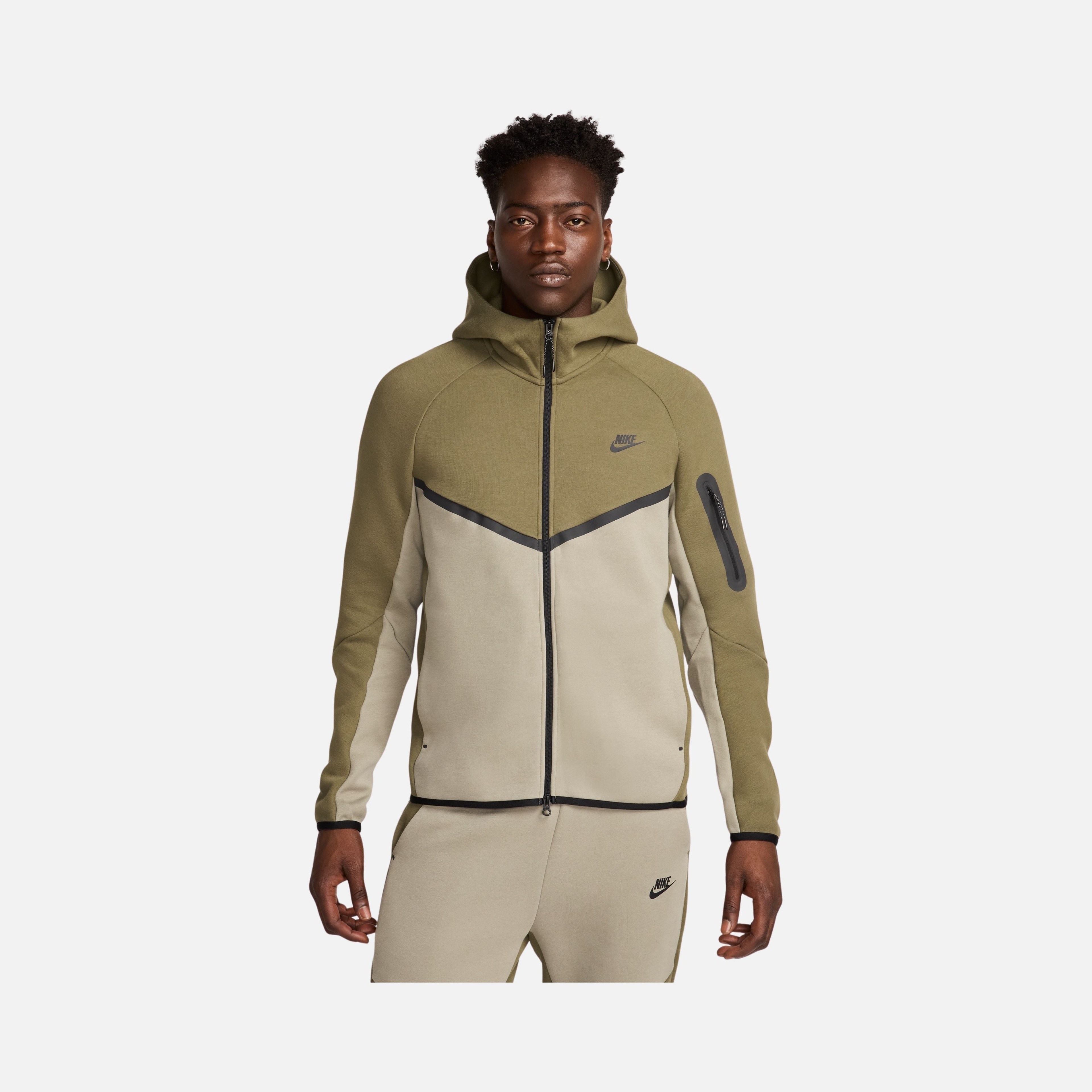 Nike Sportswear Tech Fleece Windrunner SS25 Full-Zip Hoodie Erkek Sweatshirt