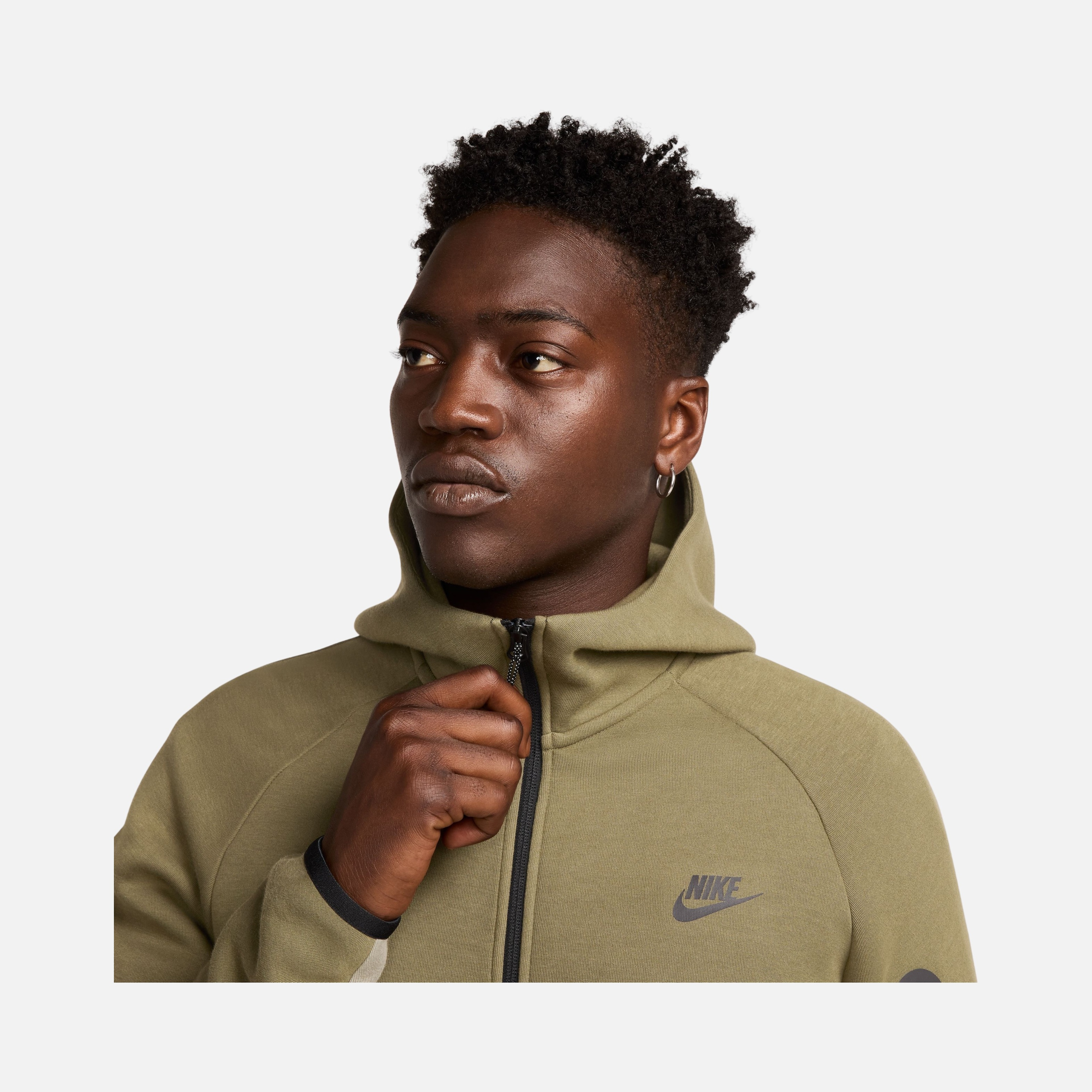 Nike Sportswear Tech Fleece Windrunner SS25 Full-Zip Hoodie Erkek Sweatshirt