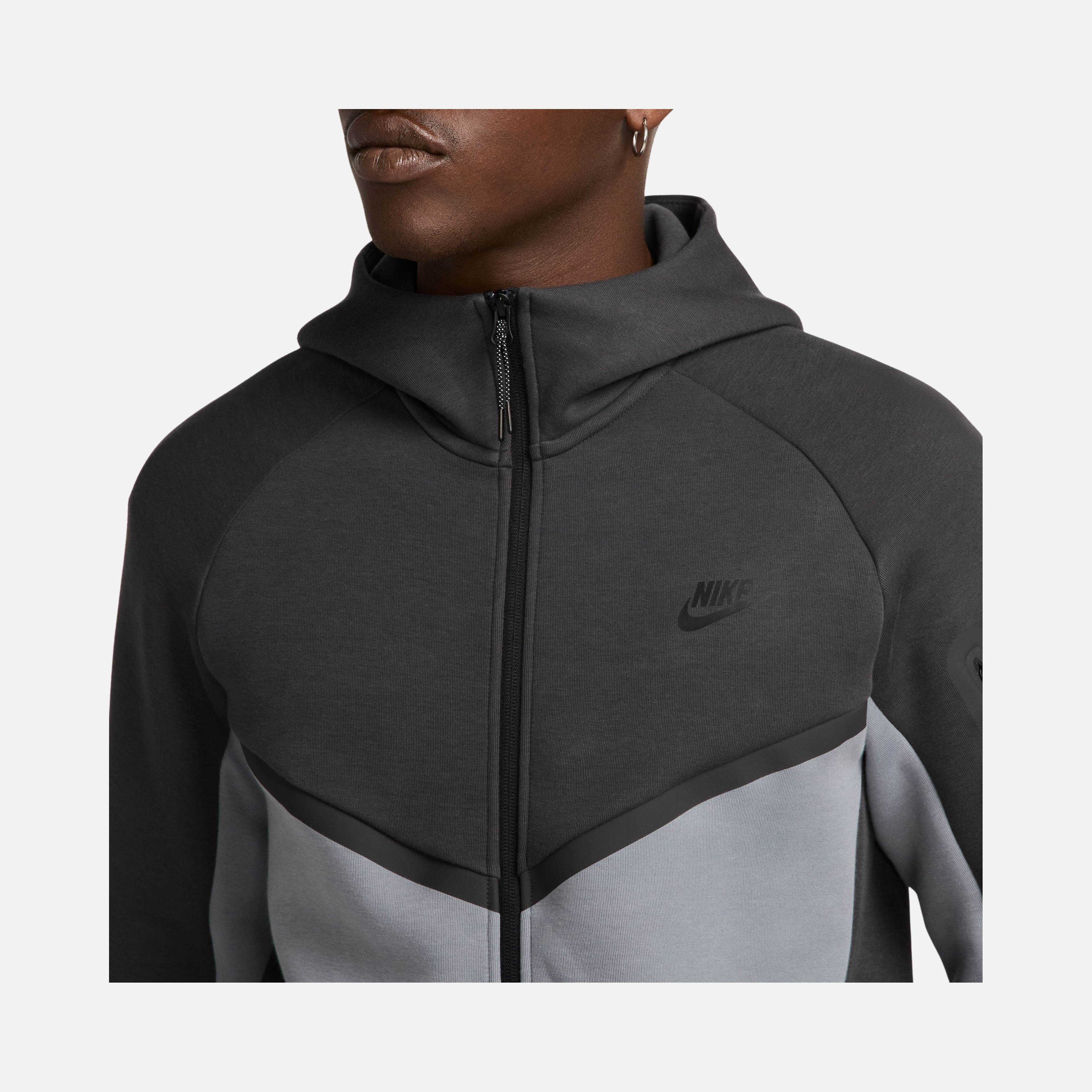 Nike Sportswear Tech Fleece Windrunner SS25 Full-Zip Hoodie Erkek Sweatshirt