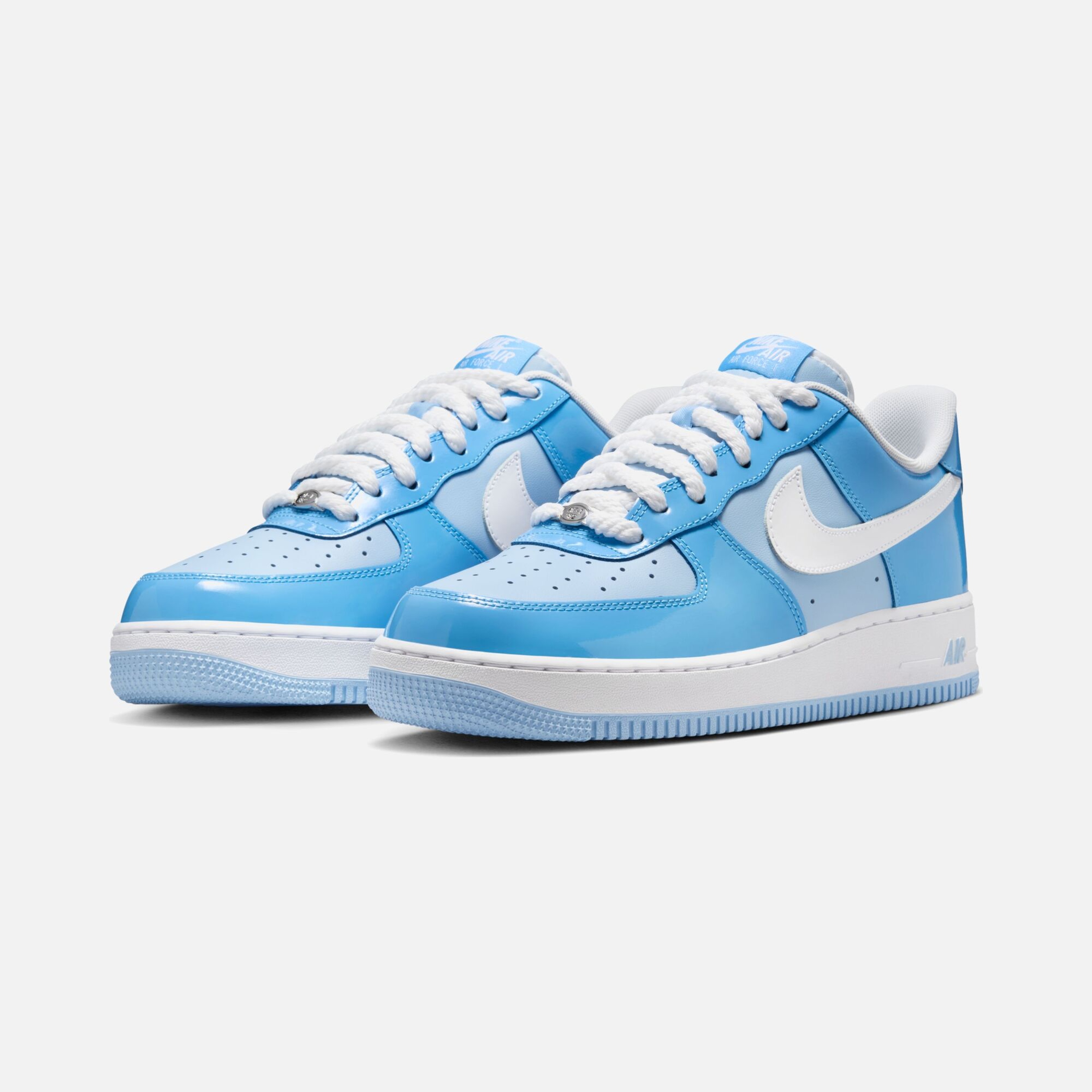 Nike Air Force 1 '07 LV8 ''Varnished Leather & Large Rope Lacing Detail'' Erkek Spor Ayakkabı