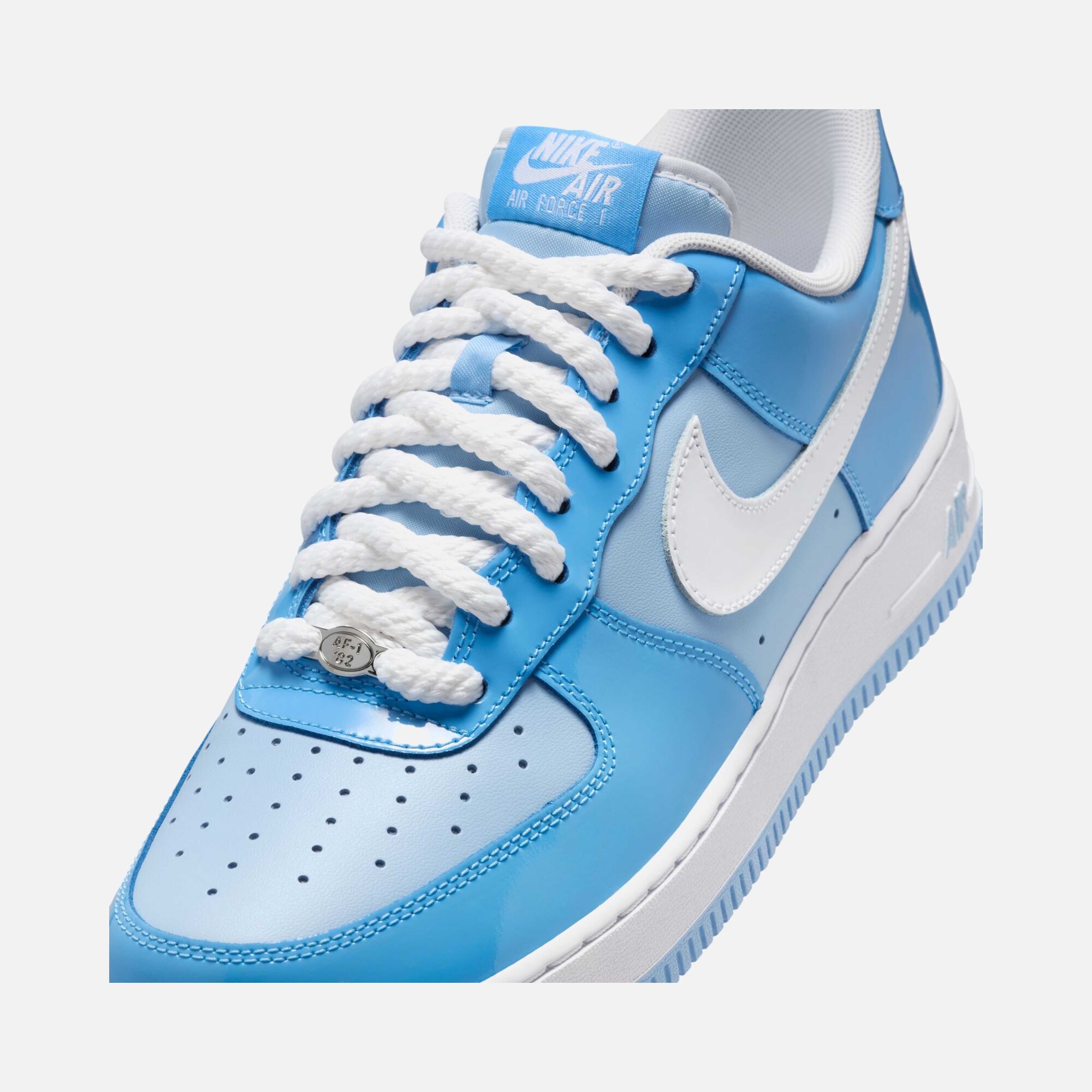 Nike Air Force 1 '07 LV8 ''Varnished Leather & Large Rope Lacing Detail'' Erkek Spor Ayakkabı