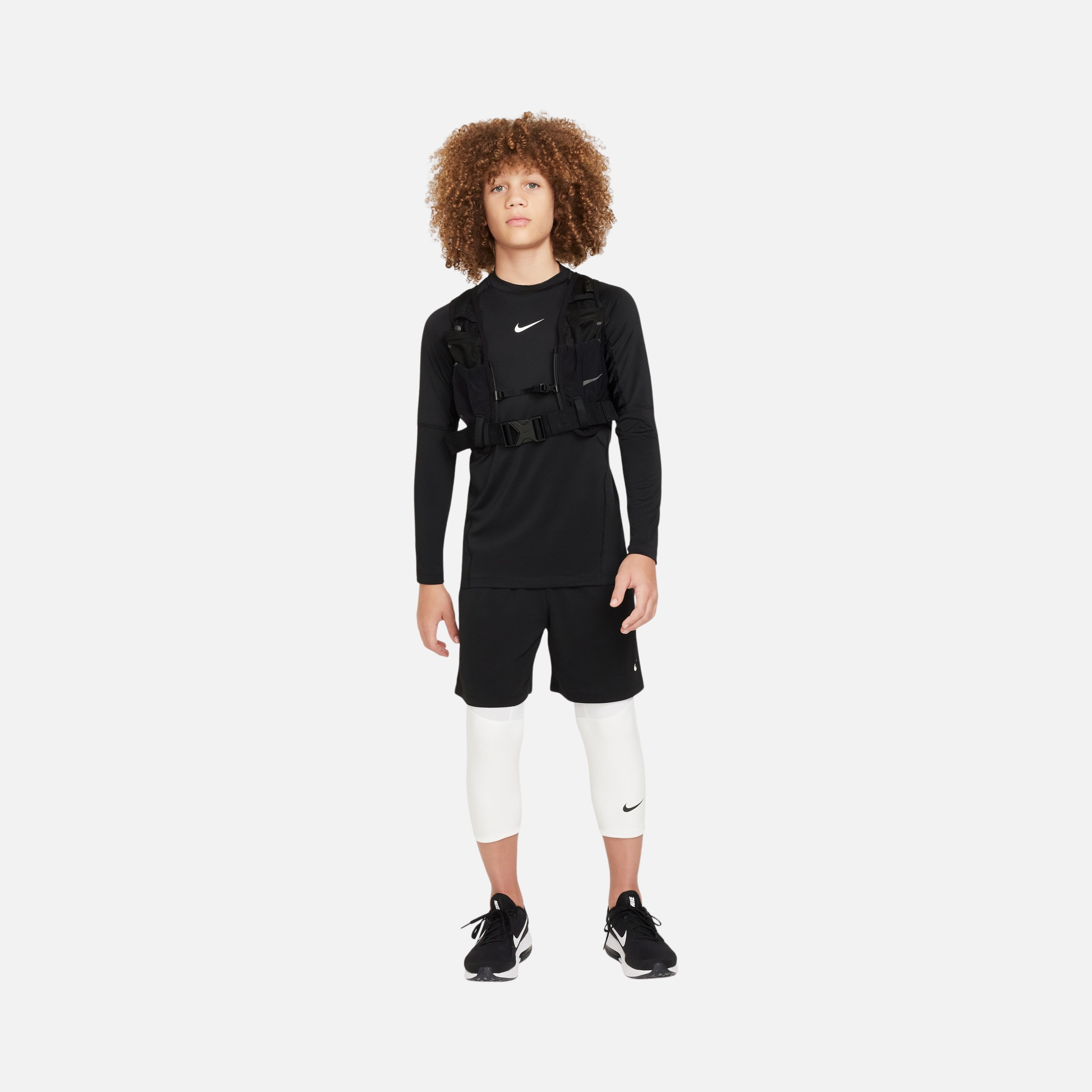 Nike Pro Dri-Fit Long-Sleeve Training (Boys') Çocuk Tişört