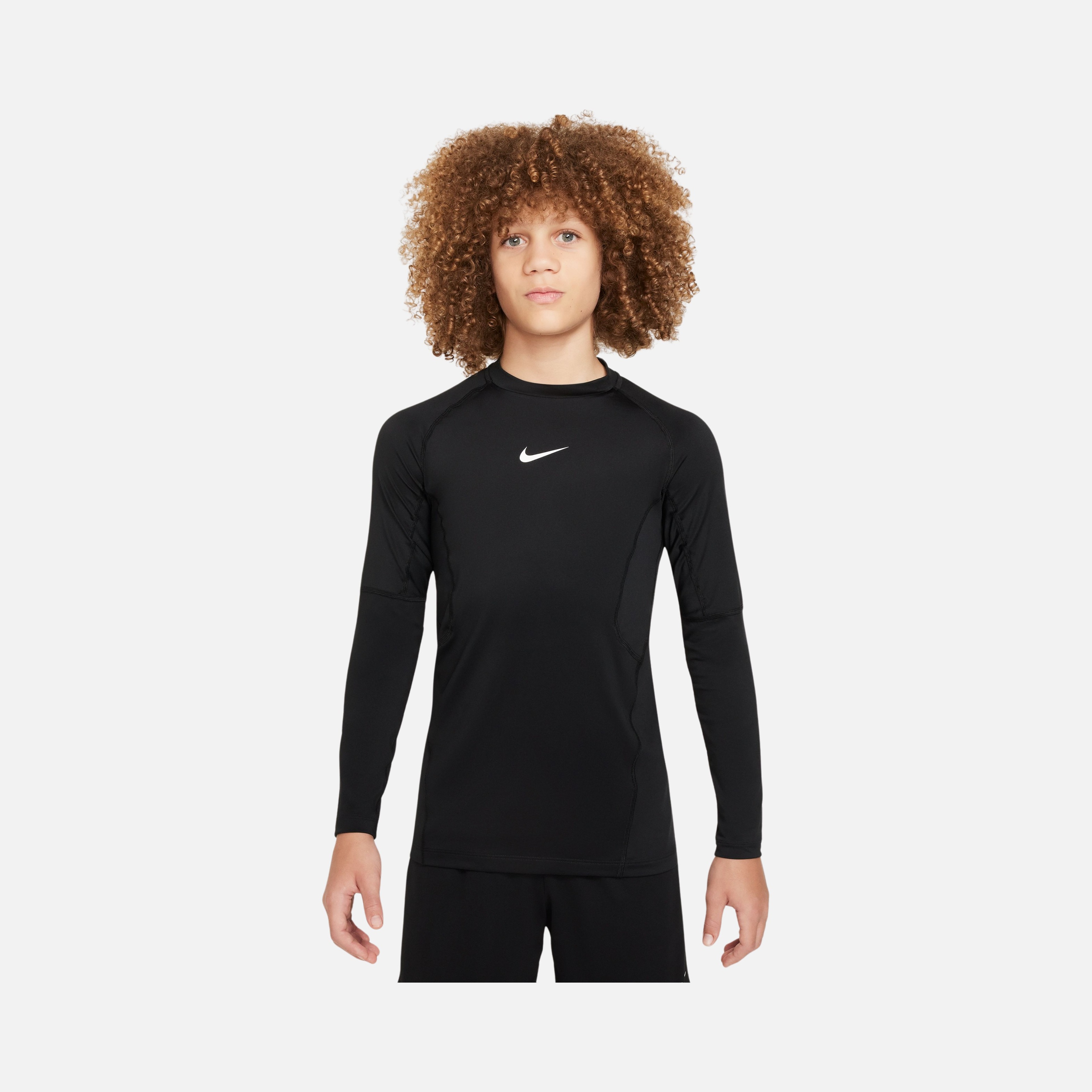 Nike Pro Dri-Fit Long-Sleeve Training (Boys') Çocuk Tişört