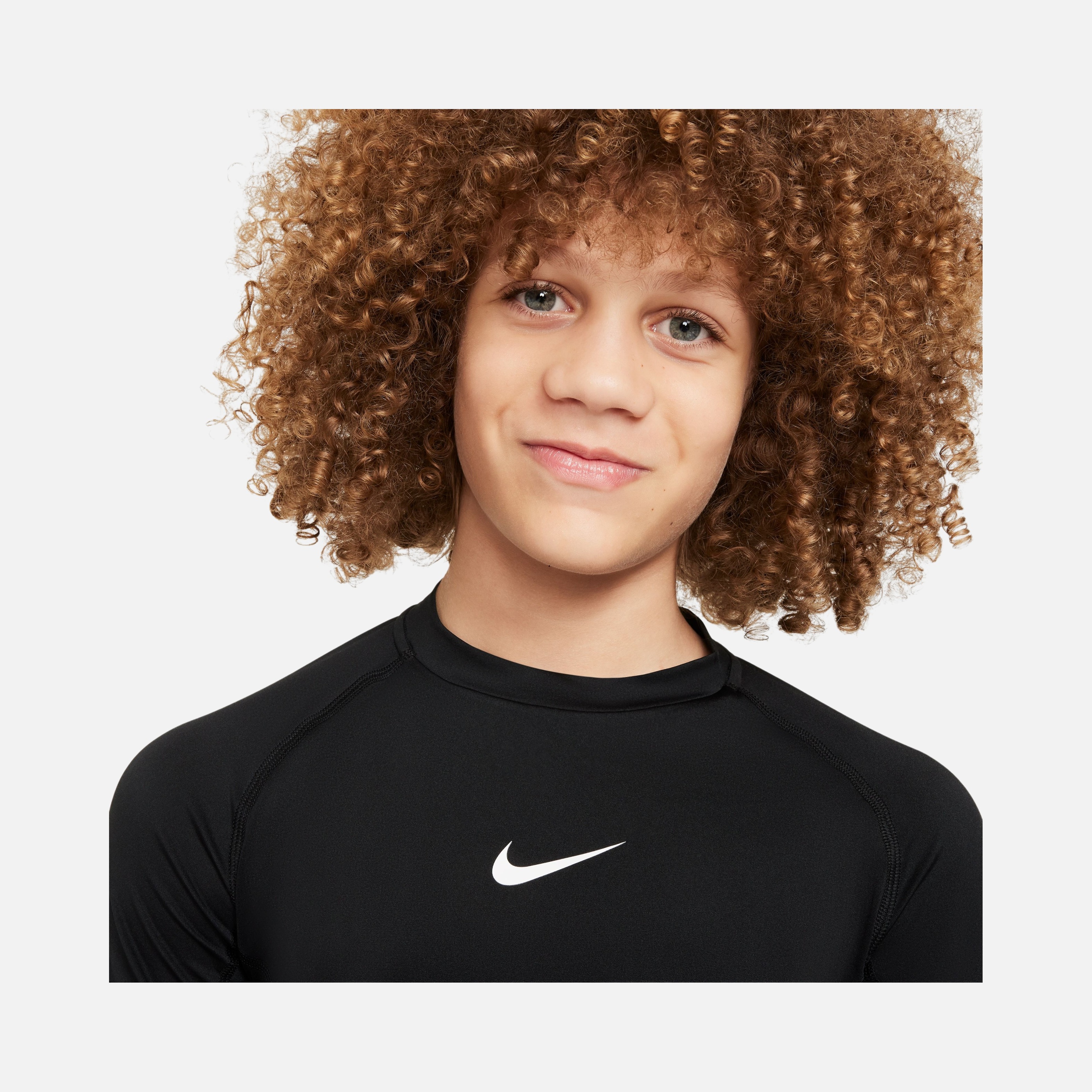 Nike Pro Dri-Fit Long-Sleeve Training (Boys') Çocuk Tişört