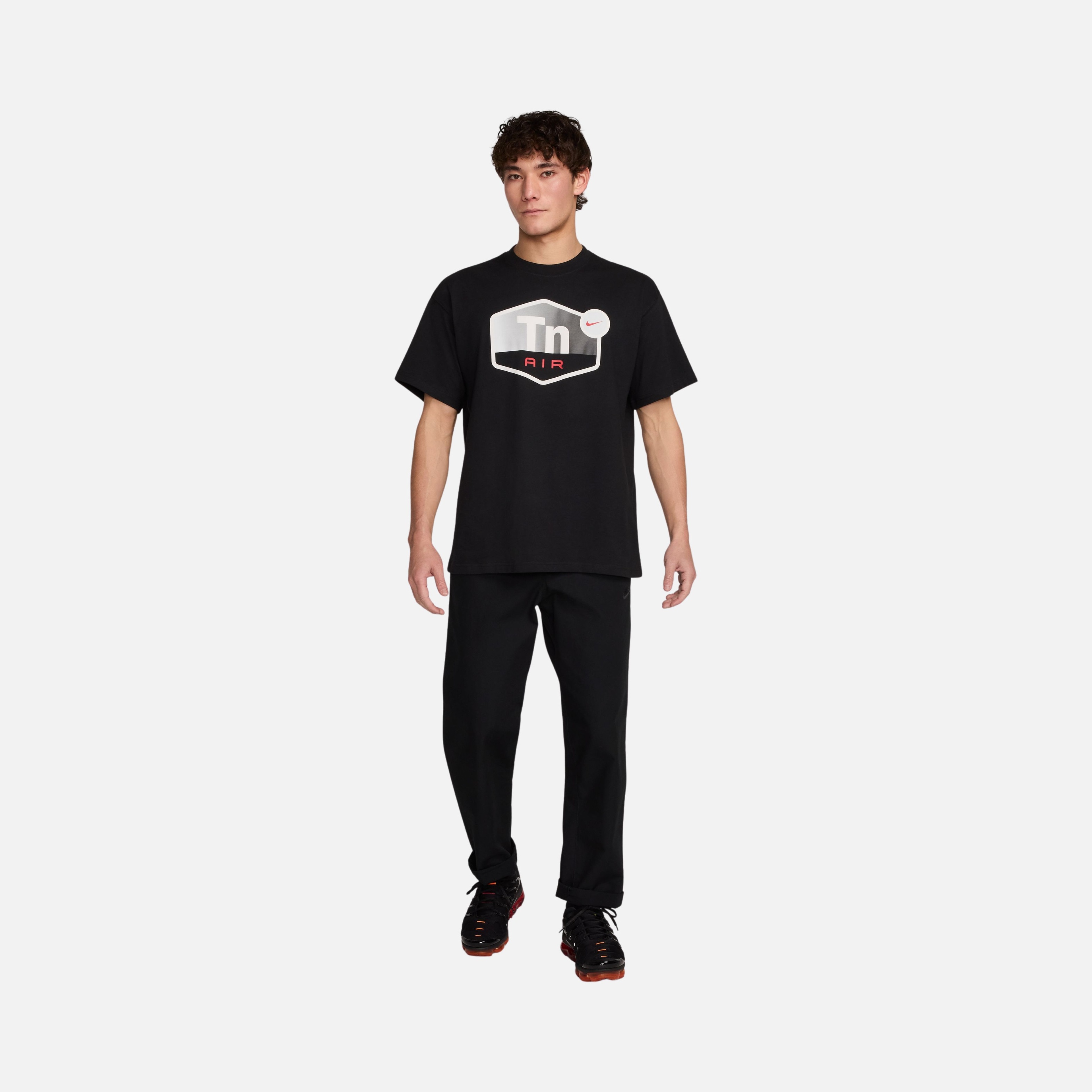 Nike Sportswear M90 Tuned Air Footwear Connect Graphic Short-Sleeve Erkek Tişört