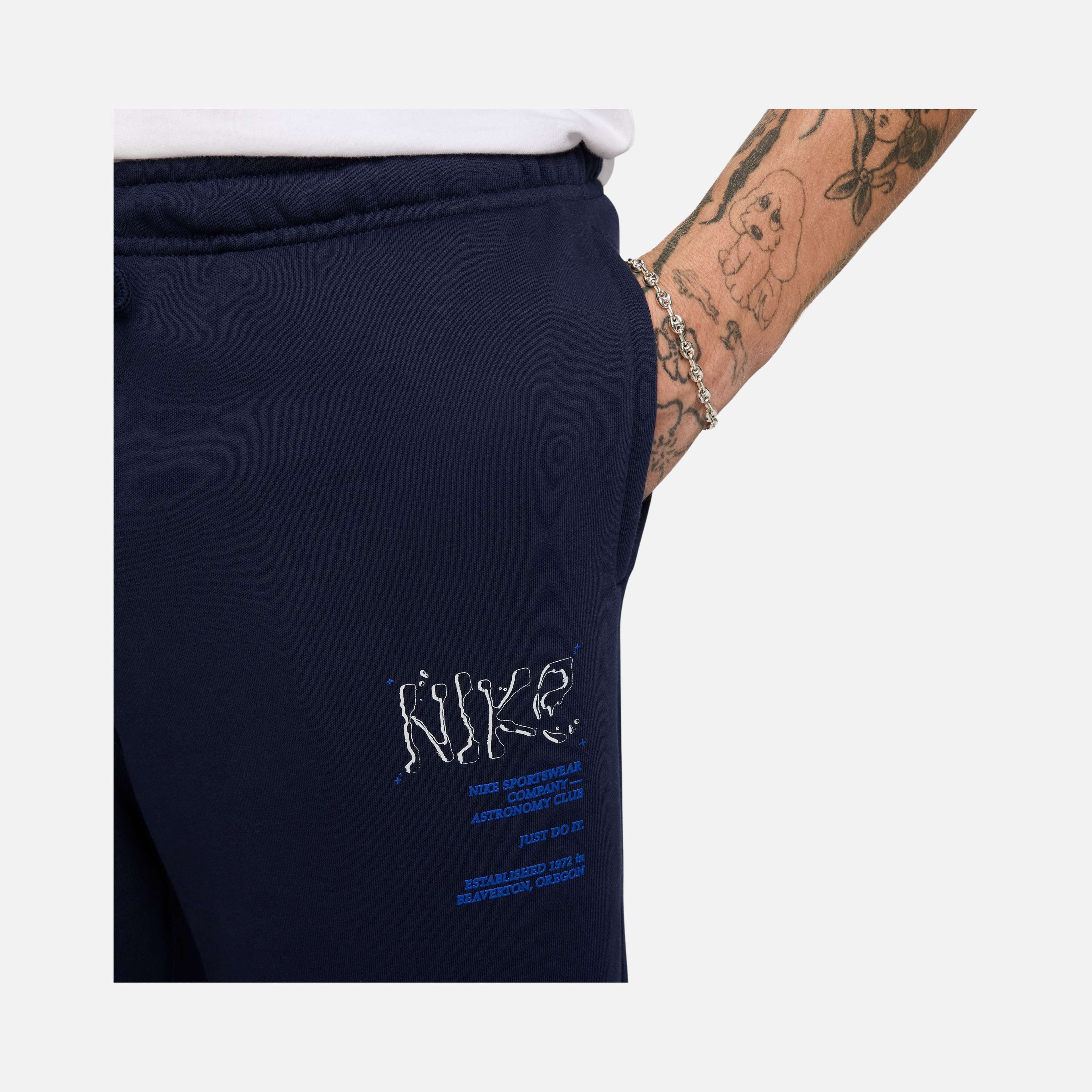 Nike Sportswear Club French Terry Moon Graphics Erkek Eşofman Altı