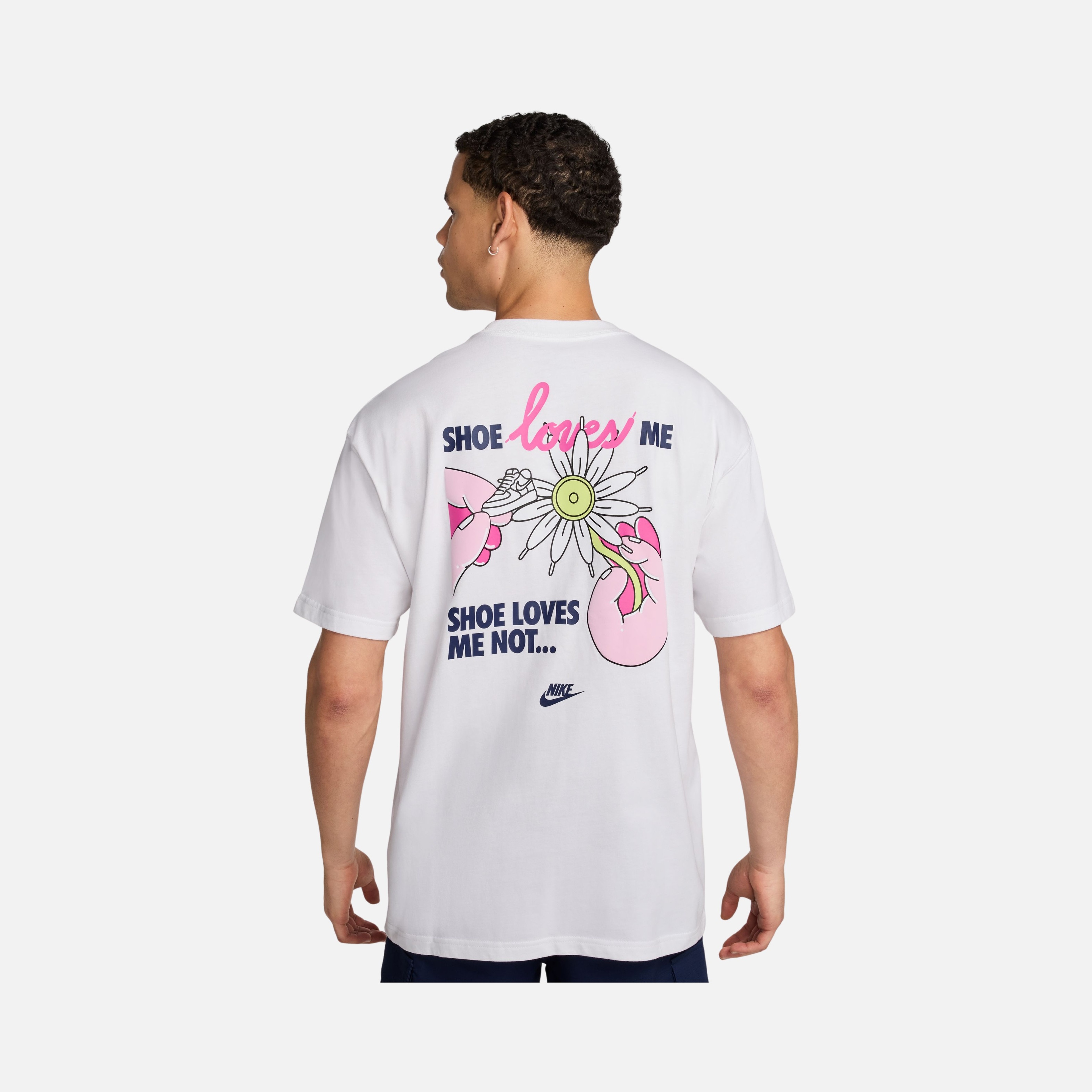 Nike Sportswear M90 Oc V Day ''The Shoe Loves Me / Doesn't'' Graphics Short-Sleeve Erkek Tişört