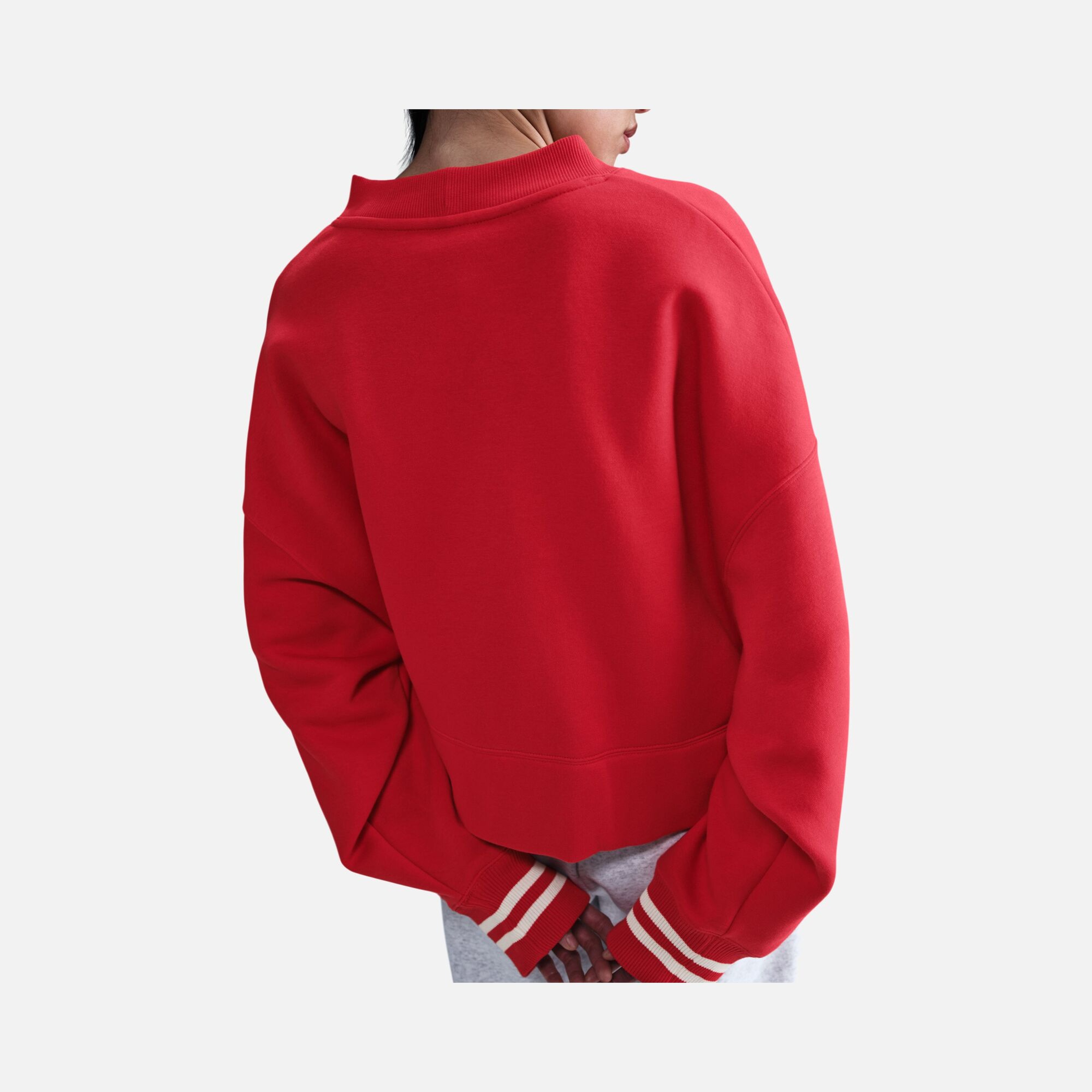 Nike Sportswear Phoenix Fleece Over-Oversized Graphic Full-Snaps Kadın Ceket